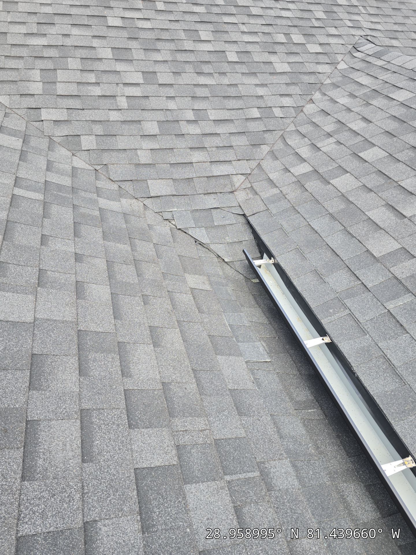 GAF Asphalt Shingle Roof Replacement with Skylight in Eustis by Fortified Roofing Solutions Corp.