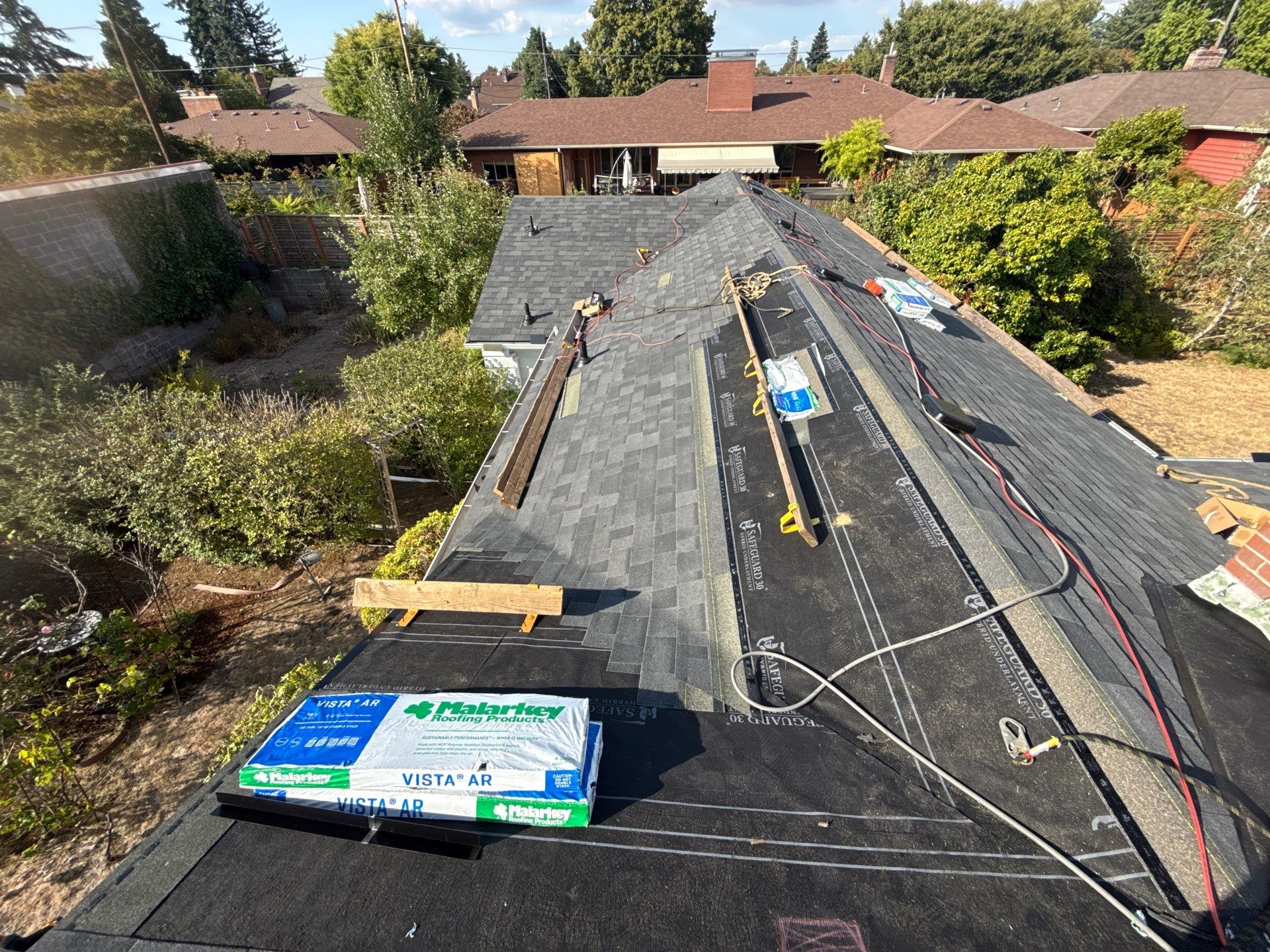 Project in Portland by Tom Leach Roofing