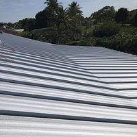 24ga 1.5" Mechanical Seam Mill Finish by Total Roofing System The Metal Roof Experts