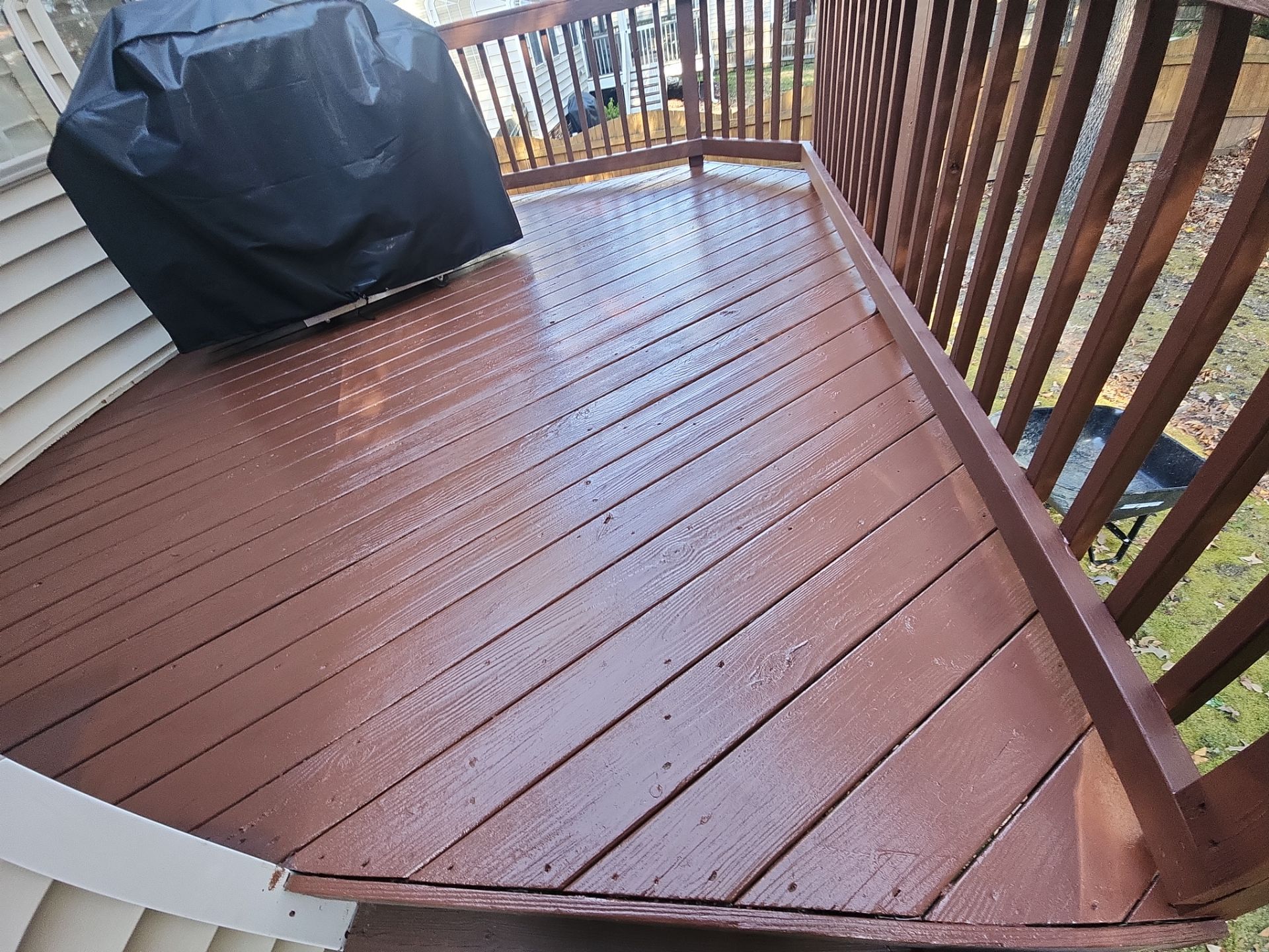 Wood Deck using Wood Stain by DuraSeal