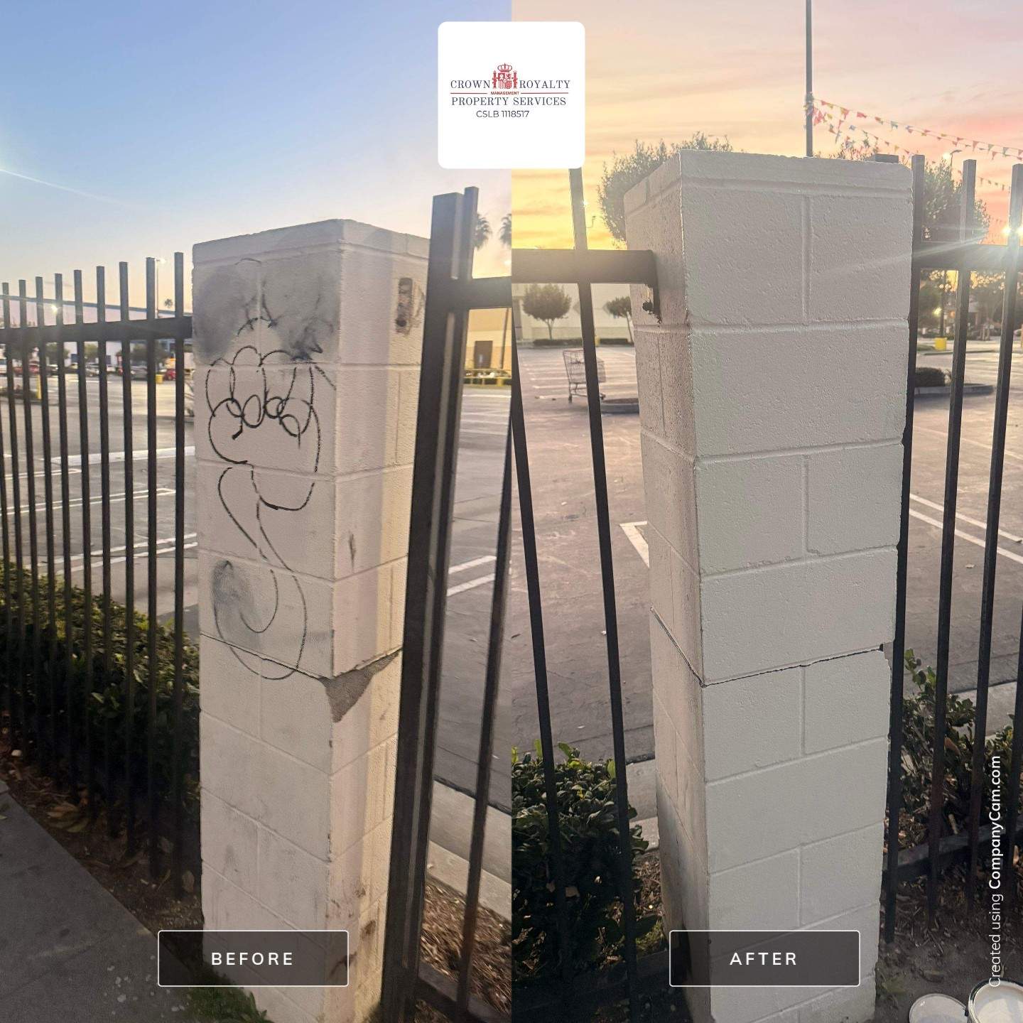 Before and After - ICSC by Crown Royalty Property Services 