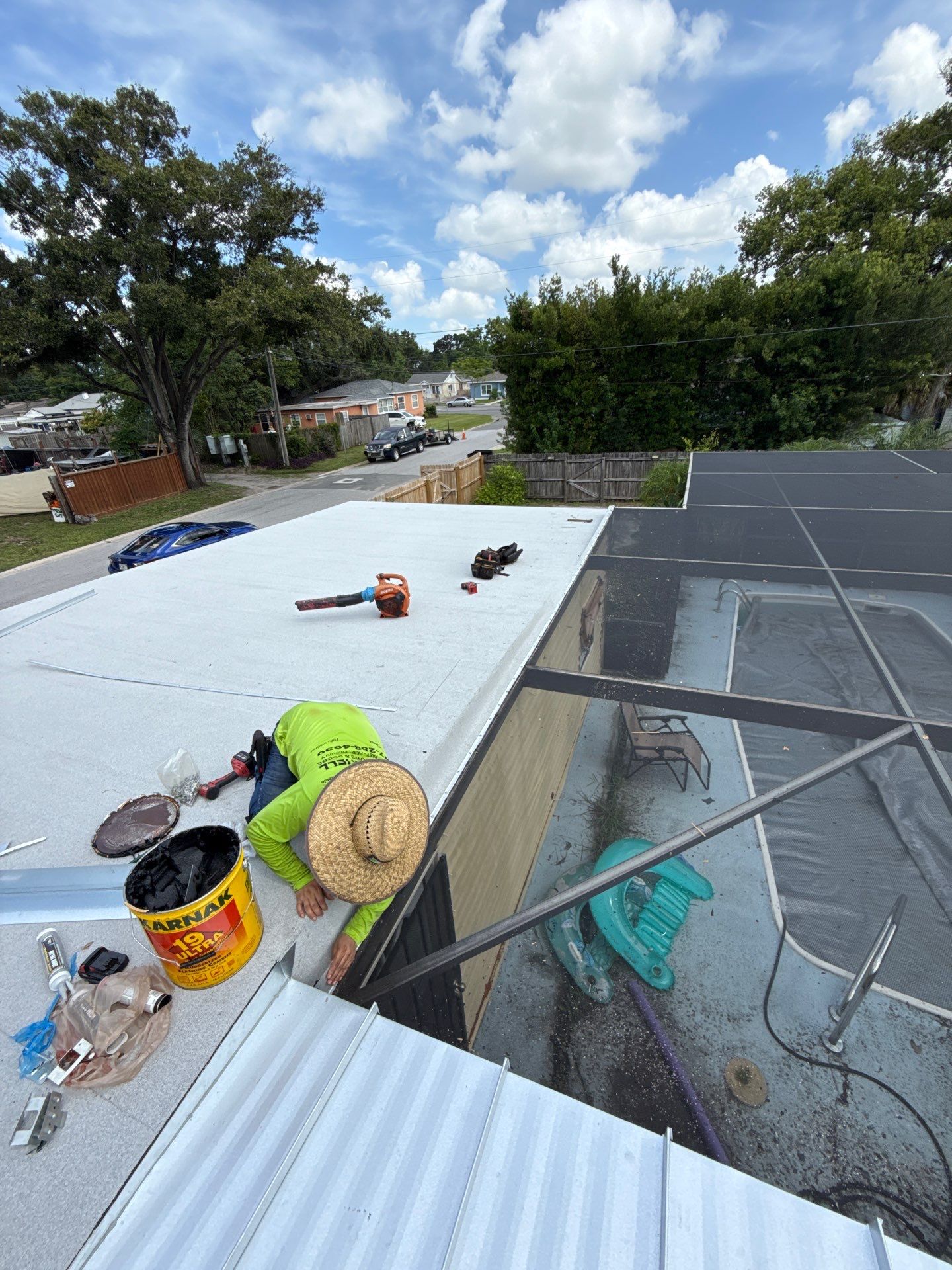 Project in St. Petersburg 33713 by Mitchell Roofing Company LLC