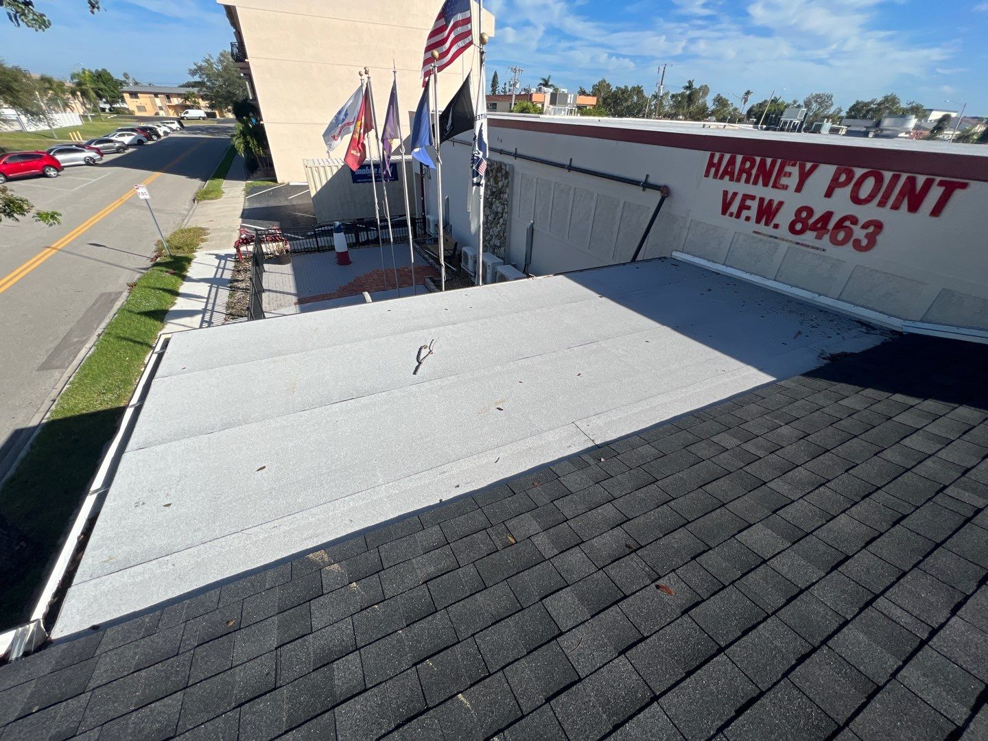 Commercial Roofing Installation using BUR by Four Peaks Roofing