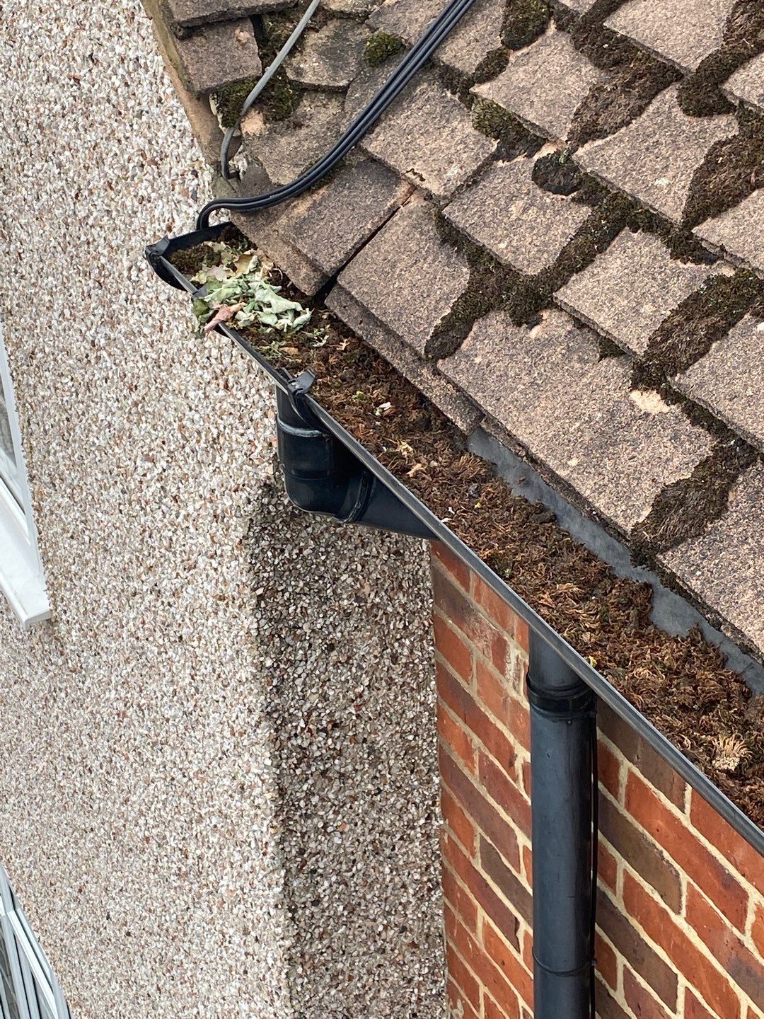 Roof Clean - Moss Removal using Honda 15lpm Low Pressure Washing Machine by Ges Exterior Cleaning ltd
