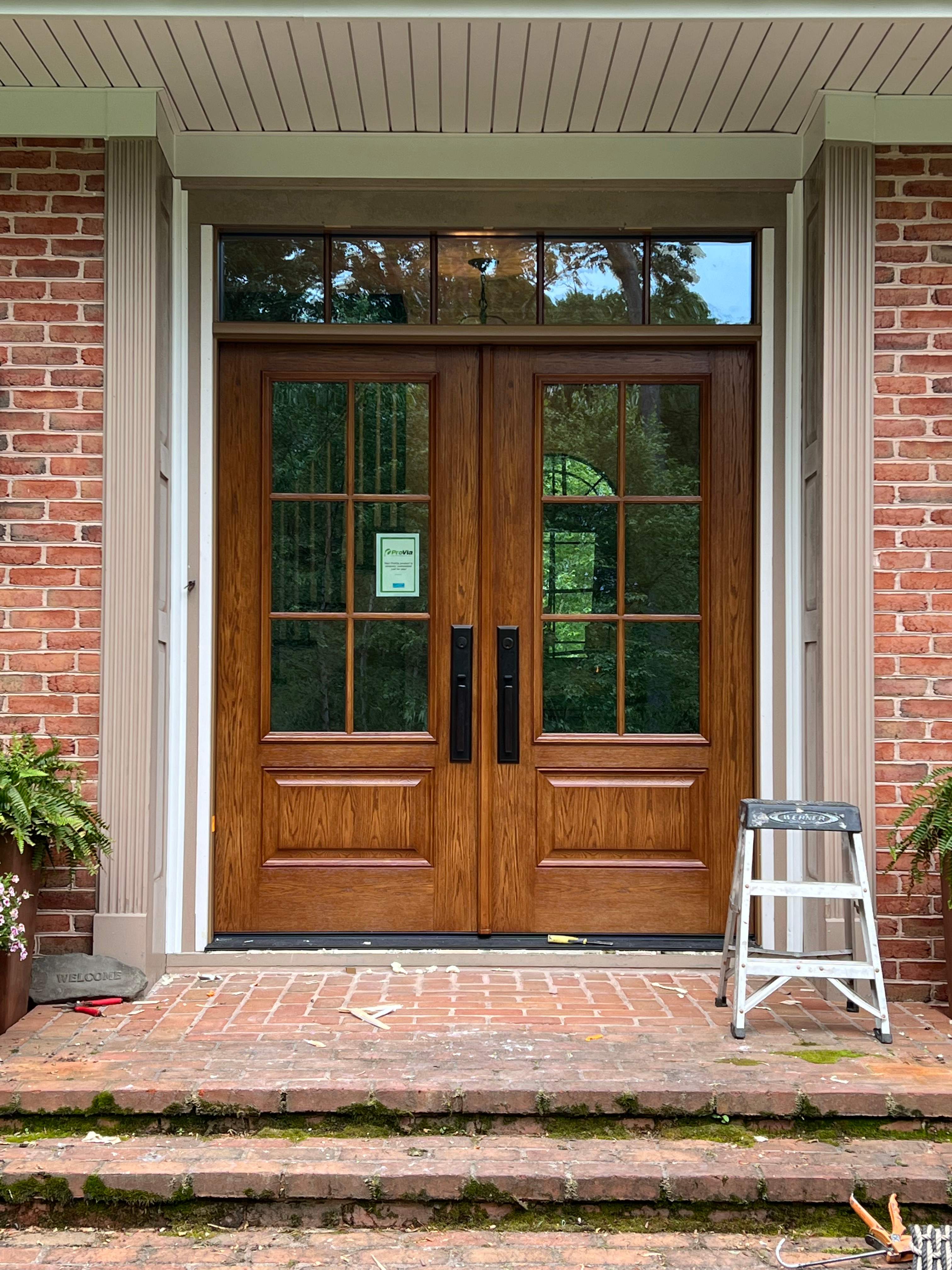 Fiberglass French Door & Entry Door Replacement in Ijamsville, MD by ARCH Exteriors 