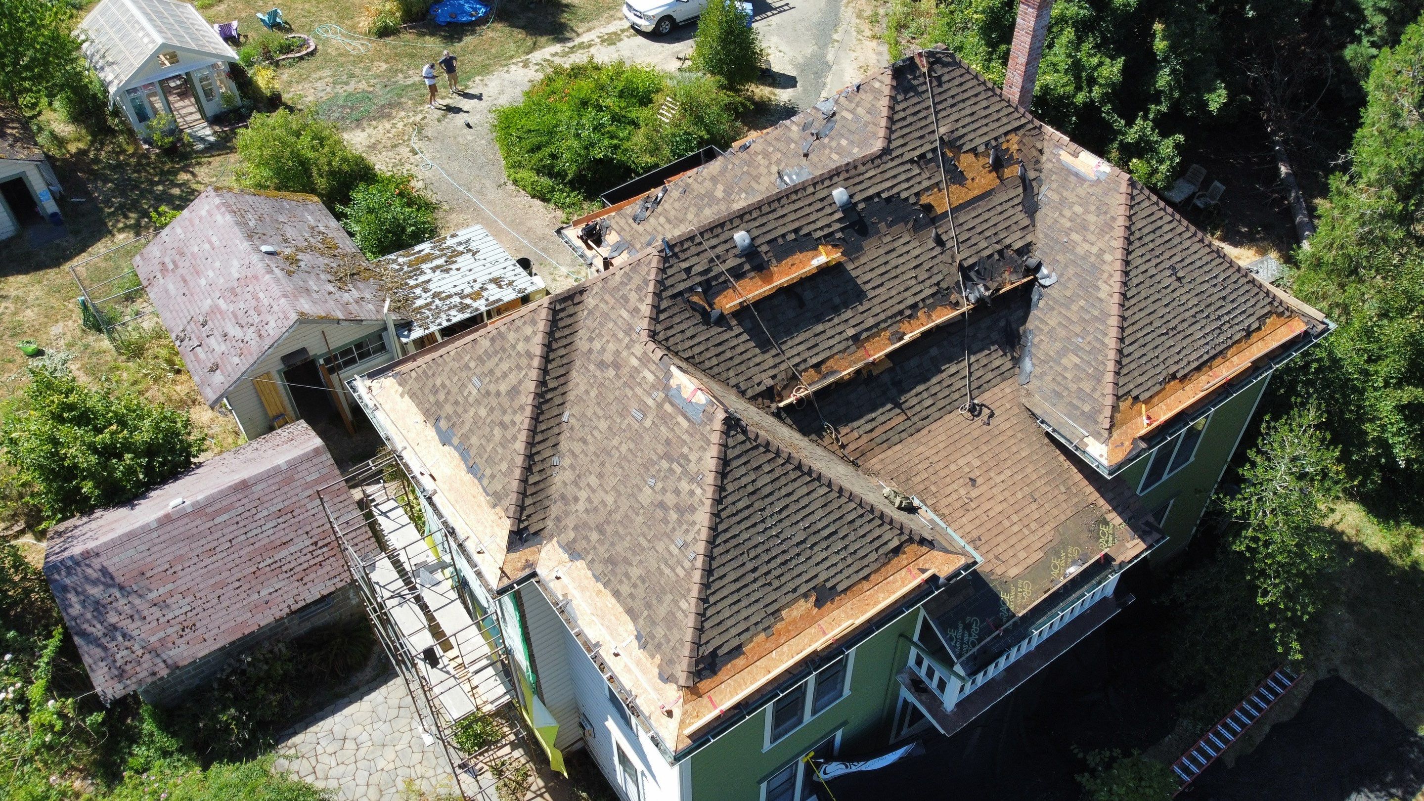Residential Roofing Installation using Malarkey Vista AR Shingles by Orezona Building & Roofing Company, Inc.