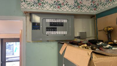 Electrical Panel Replacement using Cutler Hammer Panel
