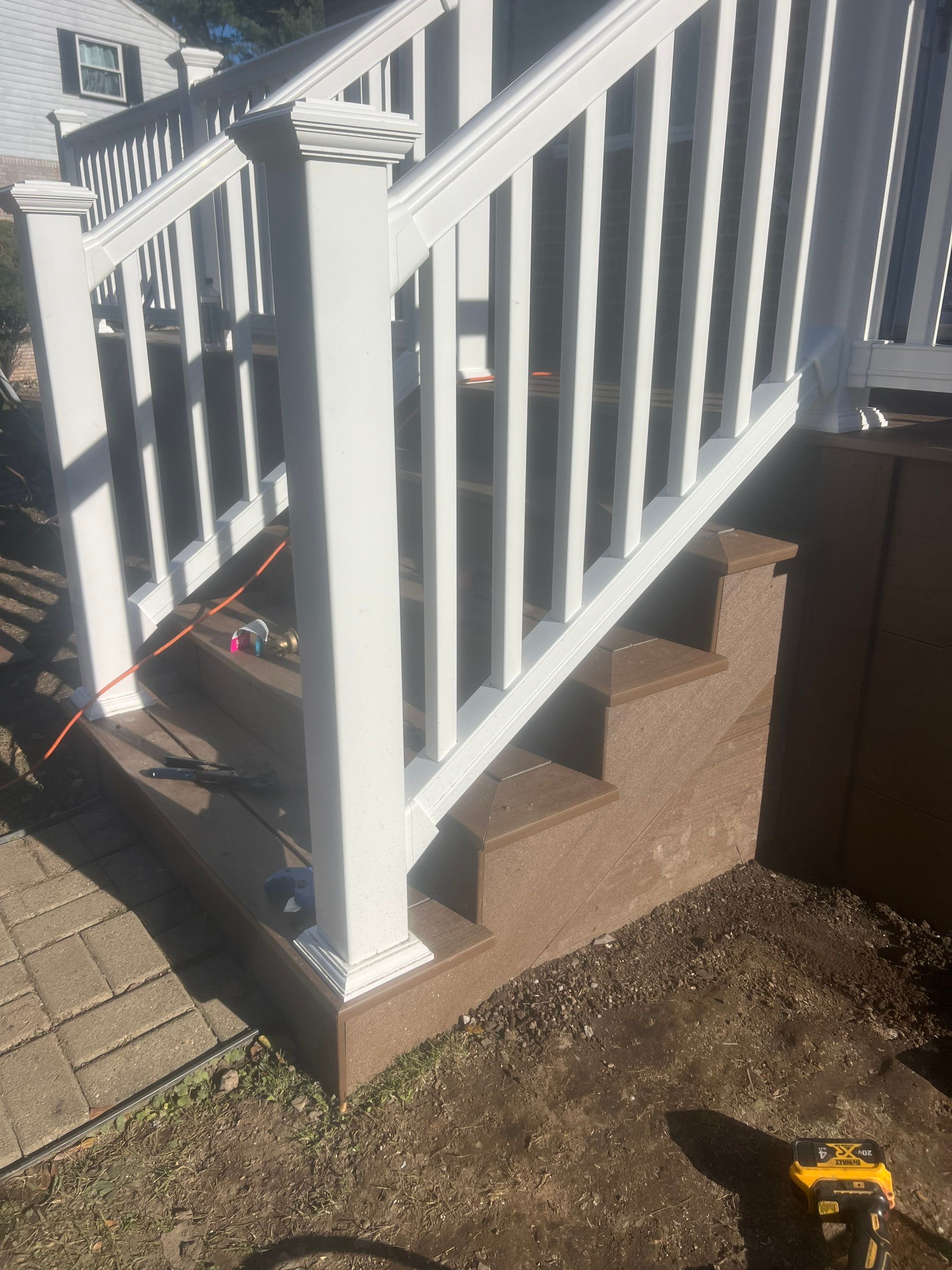 Deck and roof replacement  by Cousins Roofing Siding & Decks