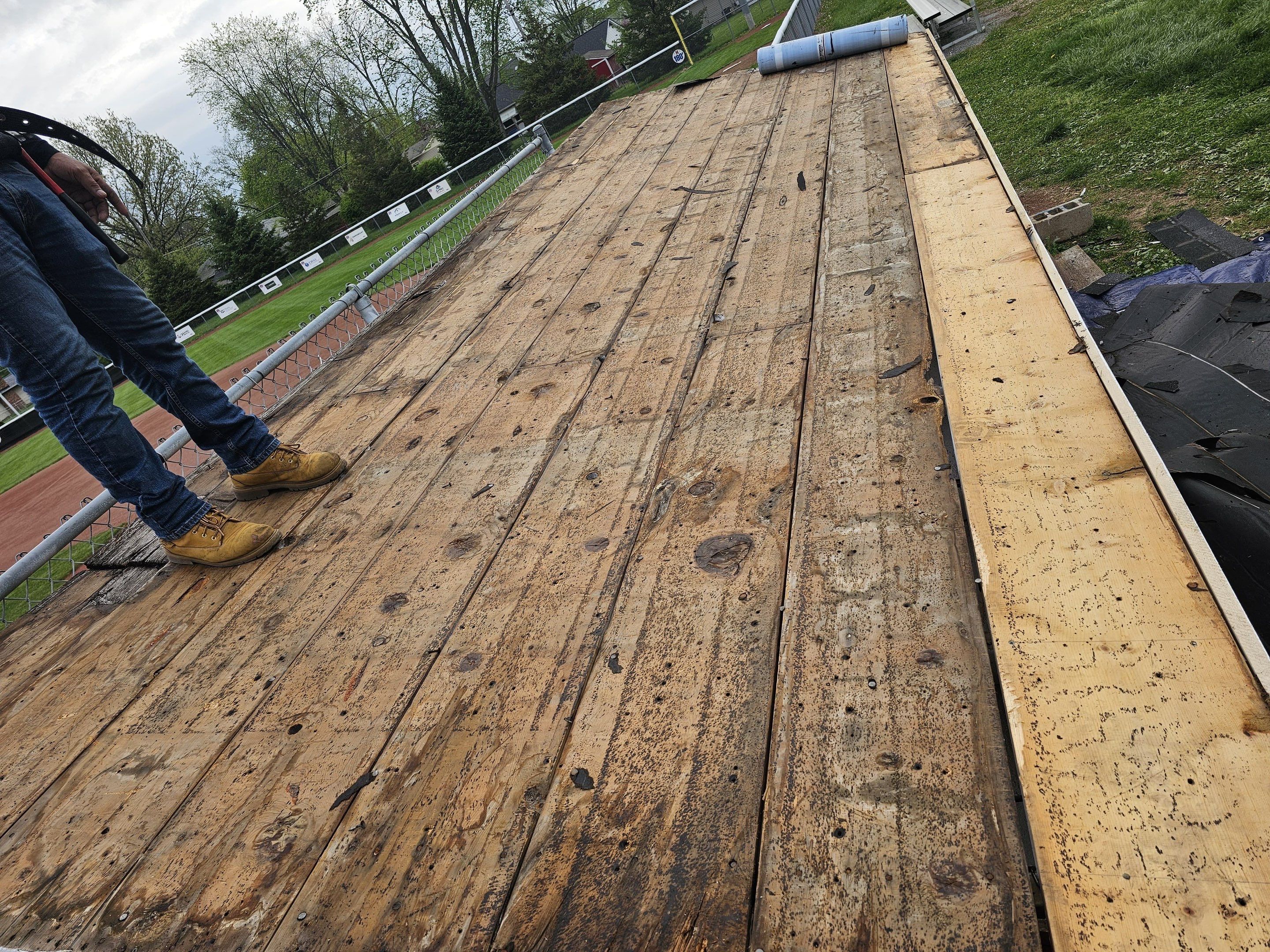 Charity Roof Replacment by Nitro Roofing and Construction