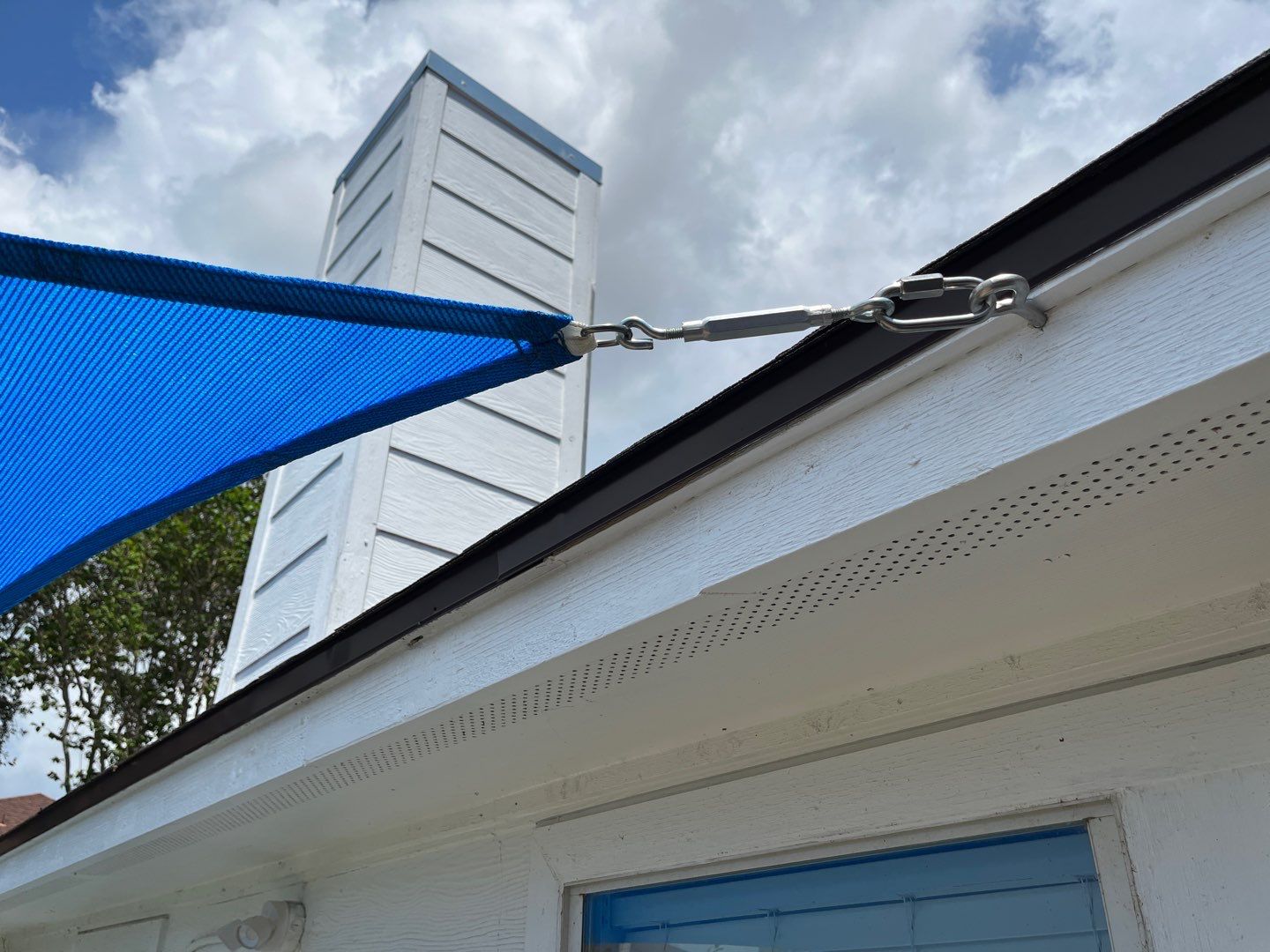 Back Yard Shade by Bayfront Roofing and Construction