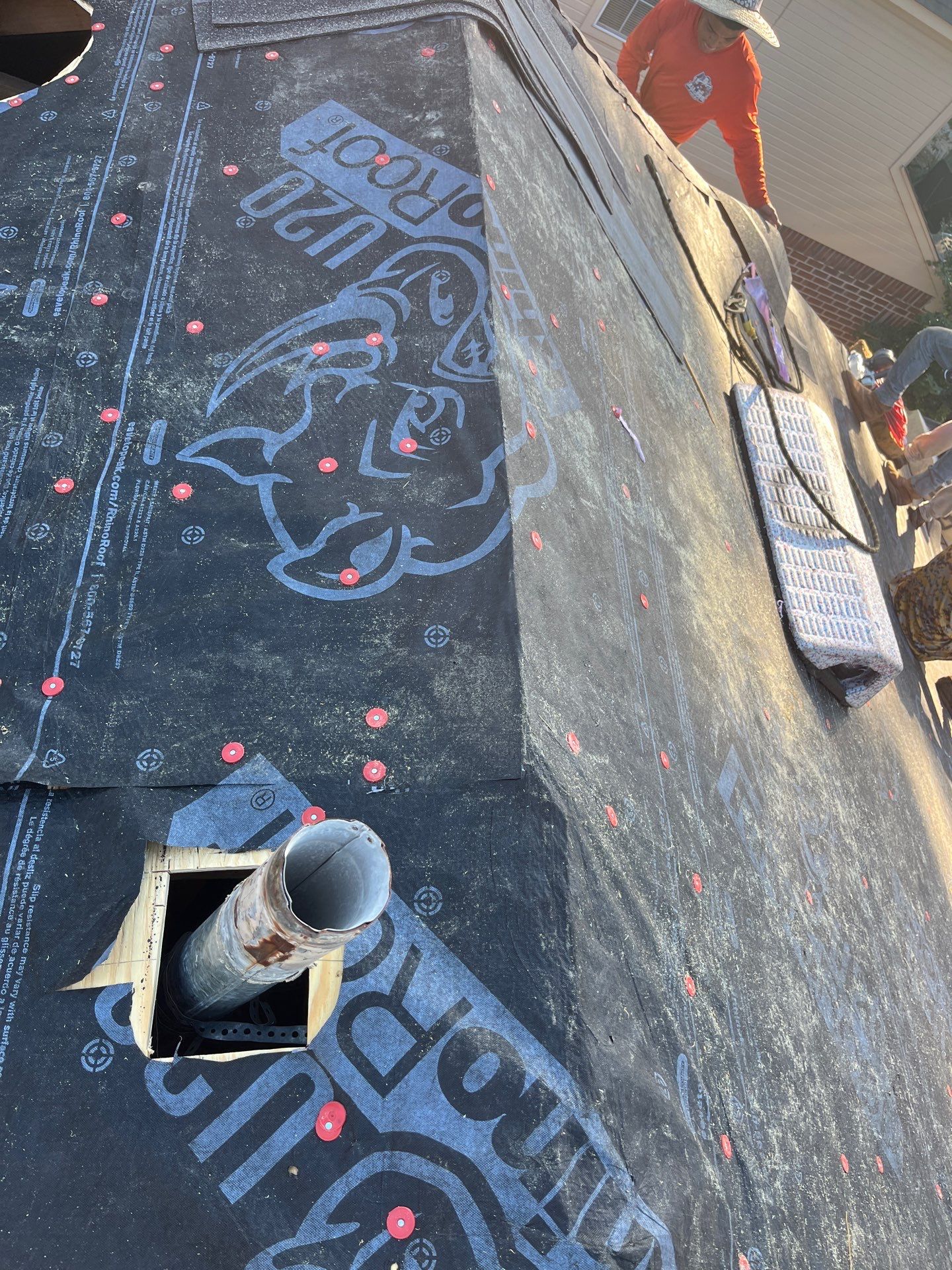 Residential Roofing Installation using Owen's Corning Duration (Lifetime) Shingles by Roof Repair Company