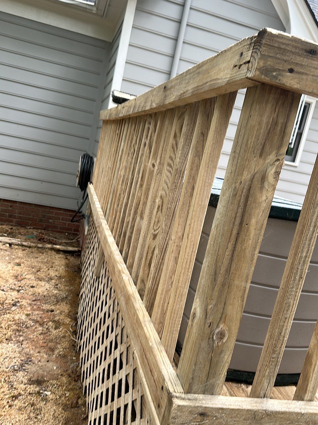 Weathered Deck using AcryFin by DuraSeal