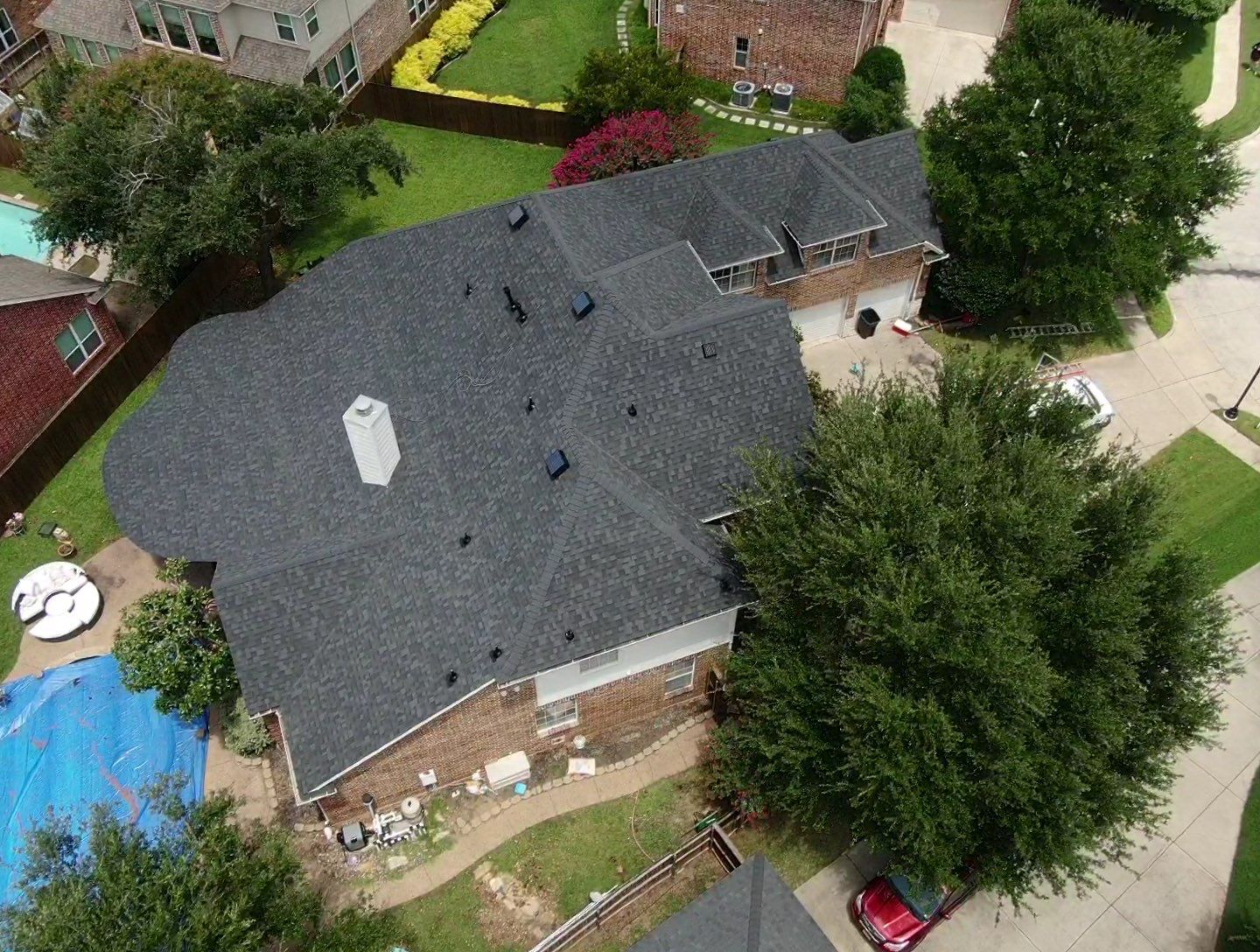 Residential Roof Replacement in Keller TX by Becker Roofing and Exteriors
