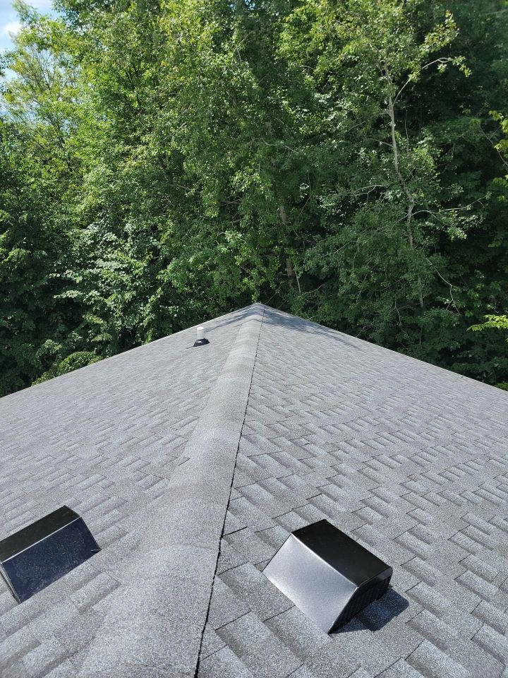 Roof Installation with GAF HDZ Timberline Shingles and Skylight Replacement in Cleveland, WI by Gellings Roofing & Siding
