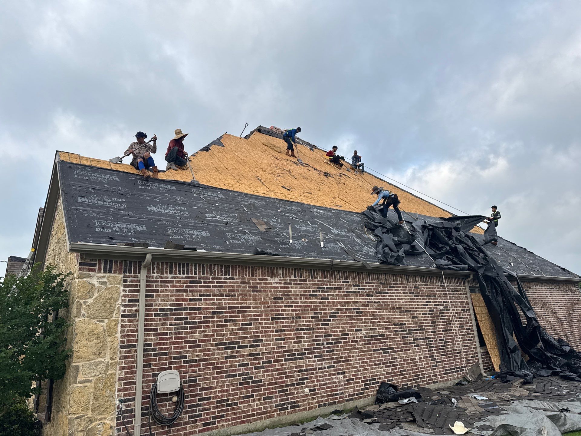 Project in Wylie by Rhino Roofing and General Contracting, LLC