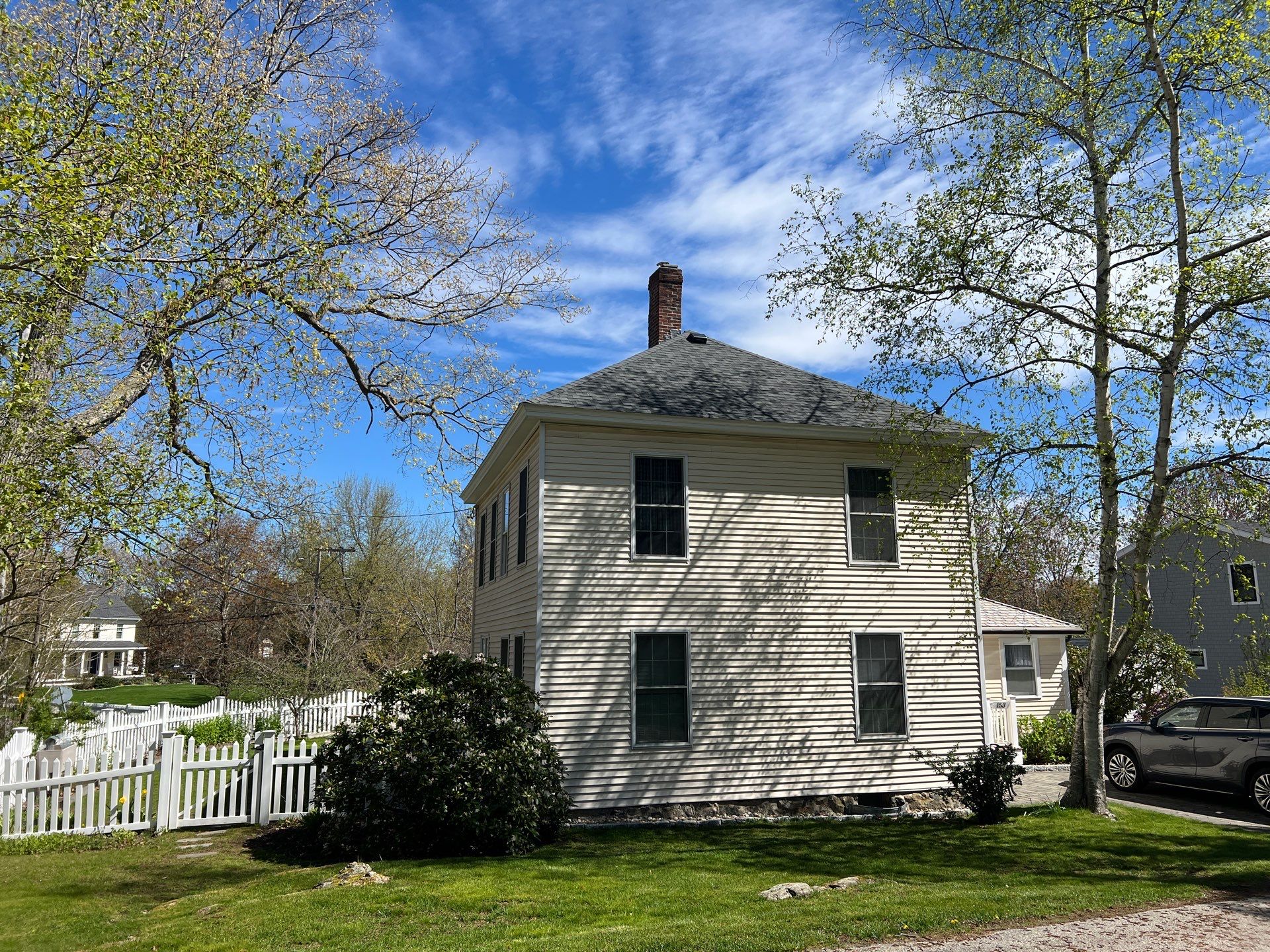 Everlast Siding, and New Asphalt Roofing in New Castle, NH by Tall pine roofing