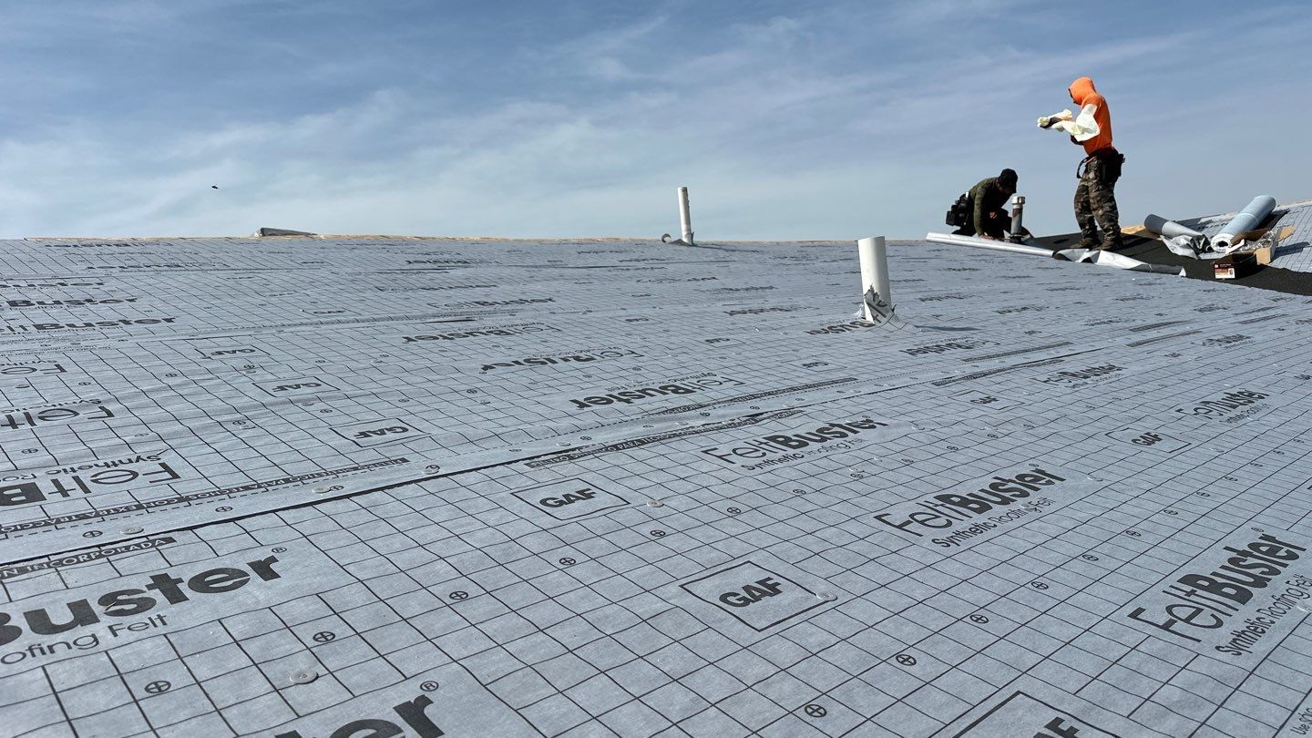 Class 4 Roof Replacement and Decking brought up to Code by BANA Roofing and Solar Supply