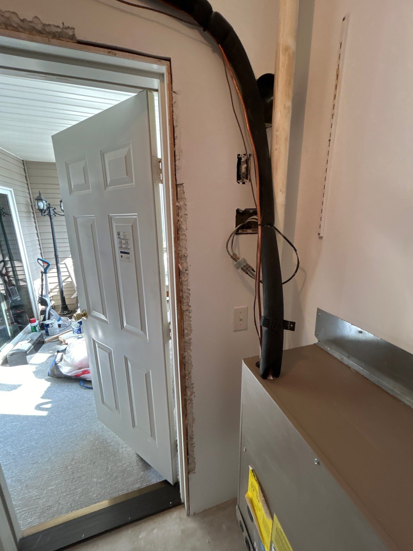Water damage repair and repaint by Gordon Painting