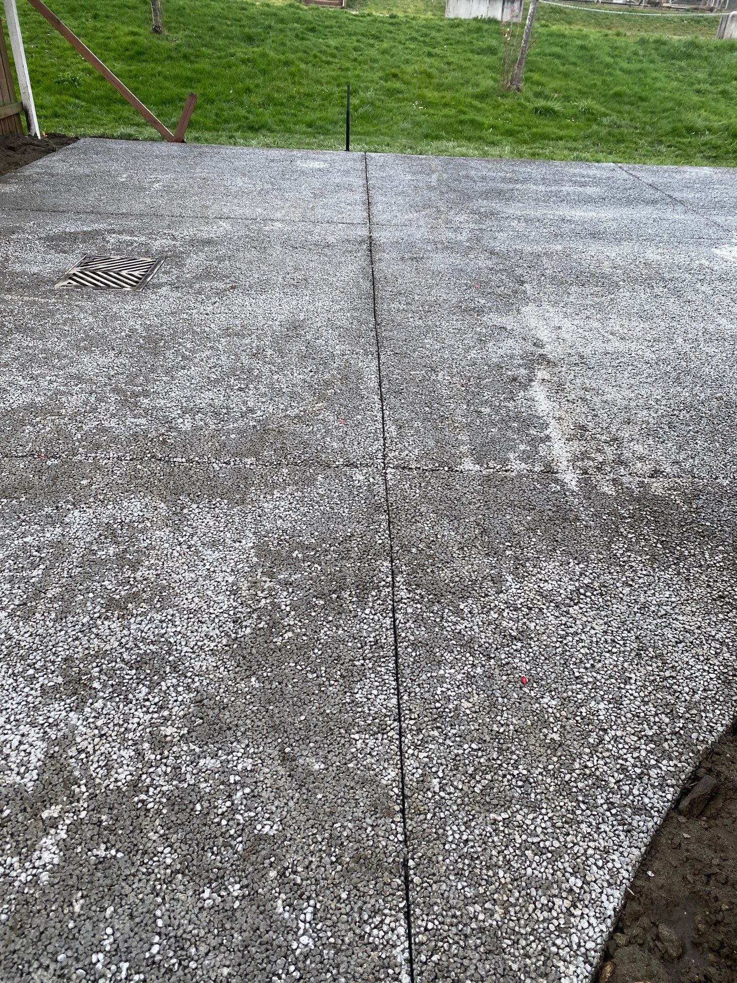 Ron | Pervious Concrete Driveway  by Jireh Asphalt & Concrete Inc 