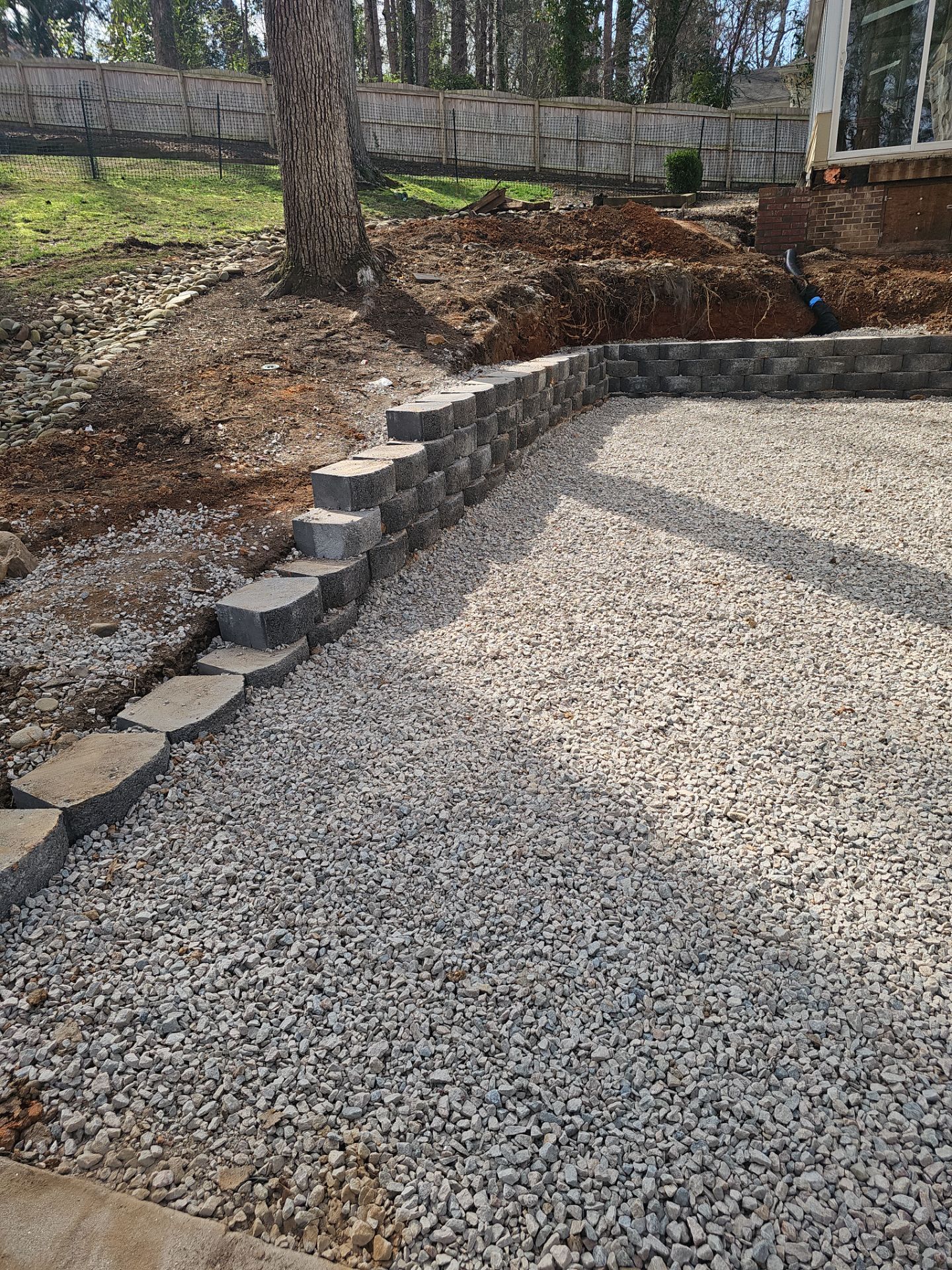 New Deck Construction & Site Improvements by Billy Weatherspoon Contractor
