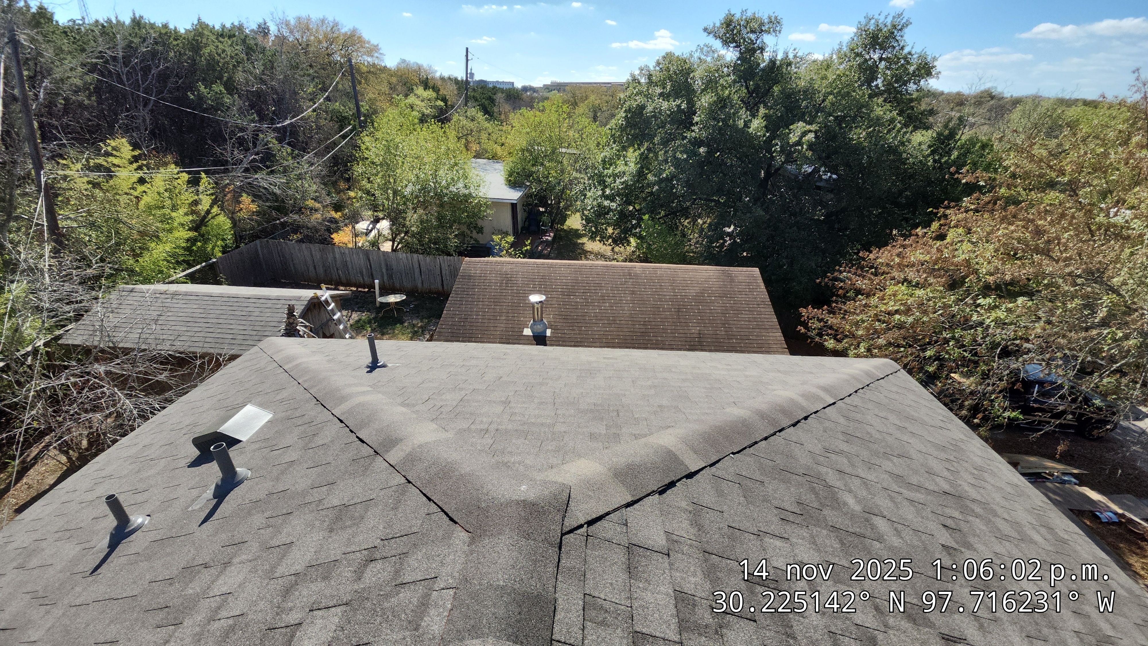 Asphalt Shingle Roof Repair and Decking Replacement in Austin by Caliber Restoration LLC