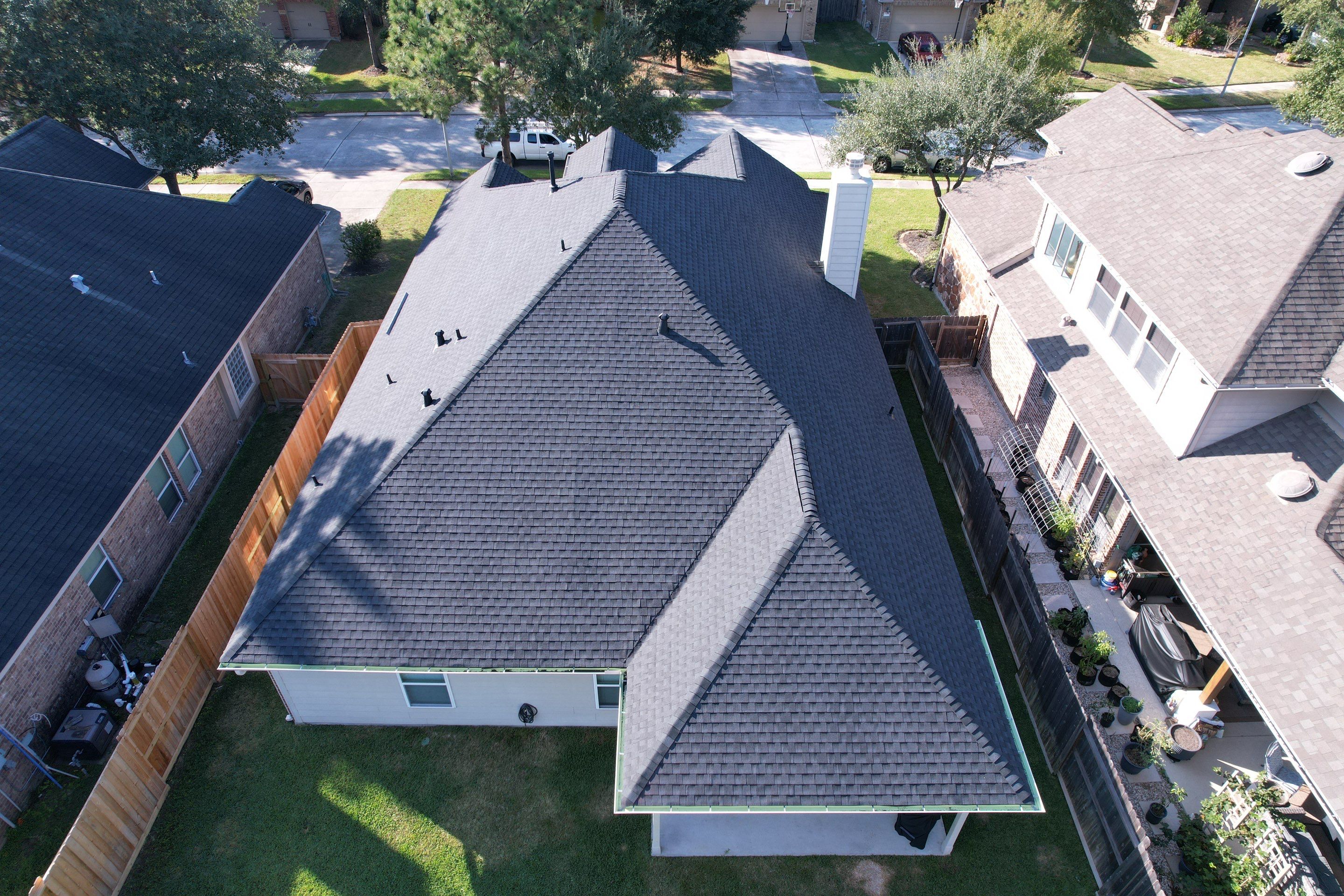 GAF Timberline HDZ Charcoal by STX Roofing