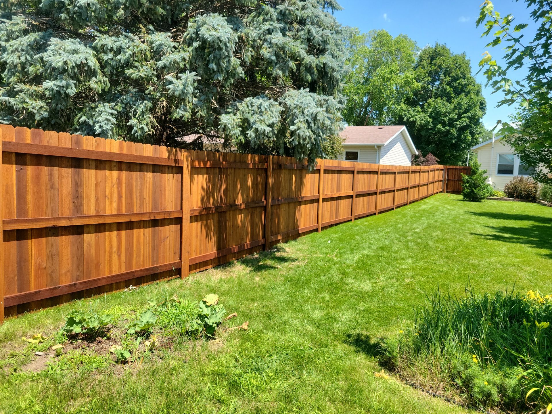 Project in Janesville by Perfect Picket Fence and Stain