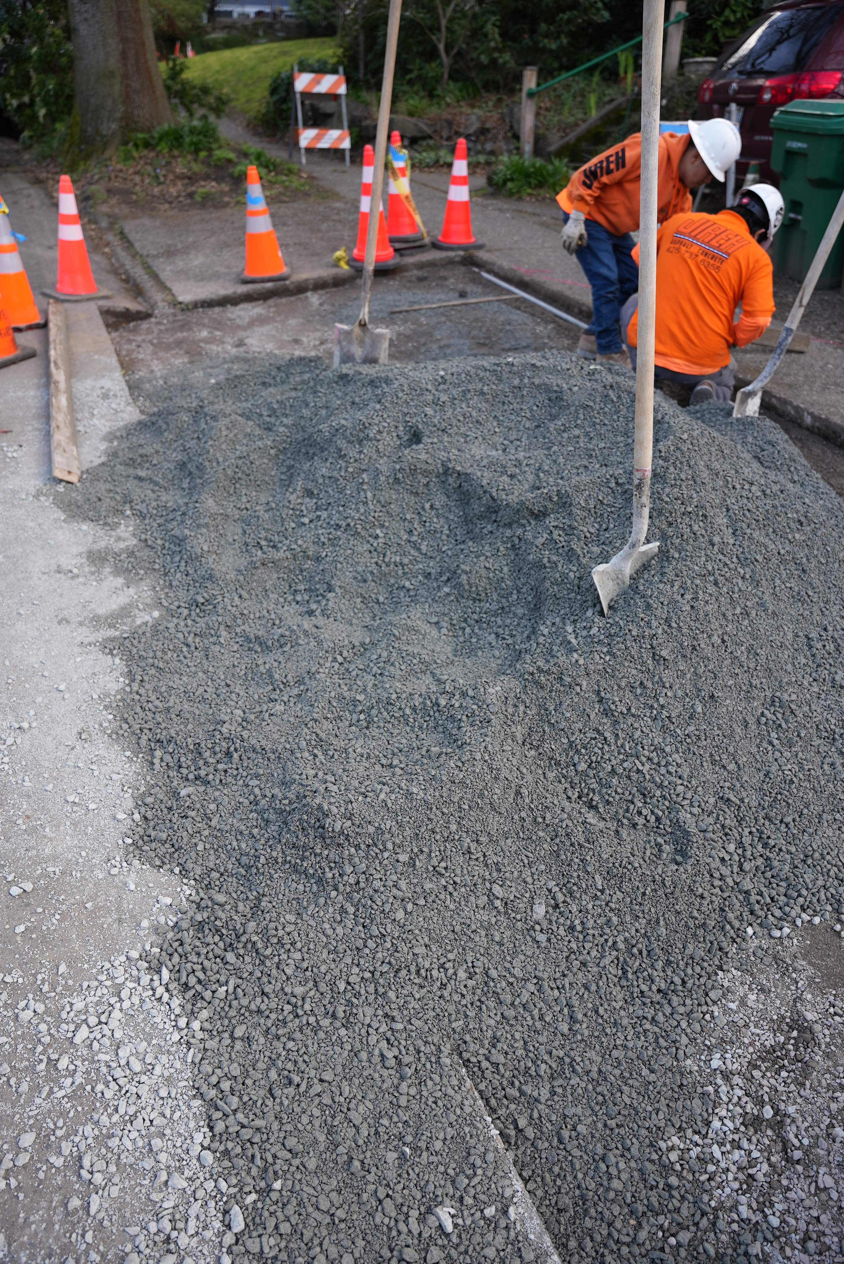 Russell | Turfstone Pavers Driveway  by Jireh Asphalt & Concrete Inc 