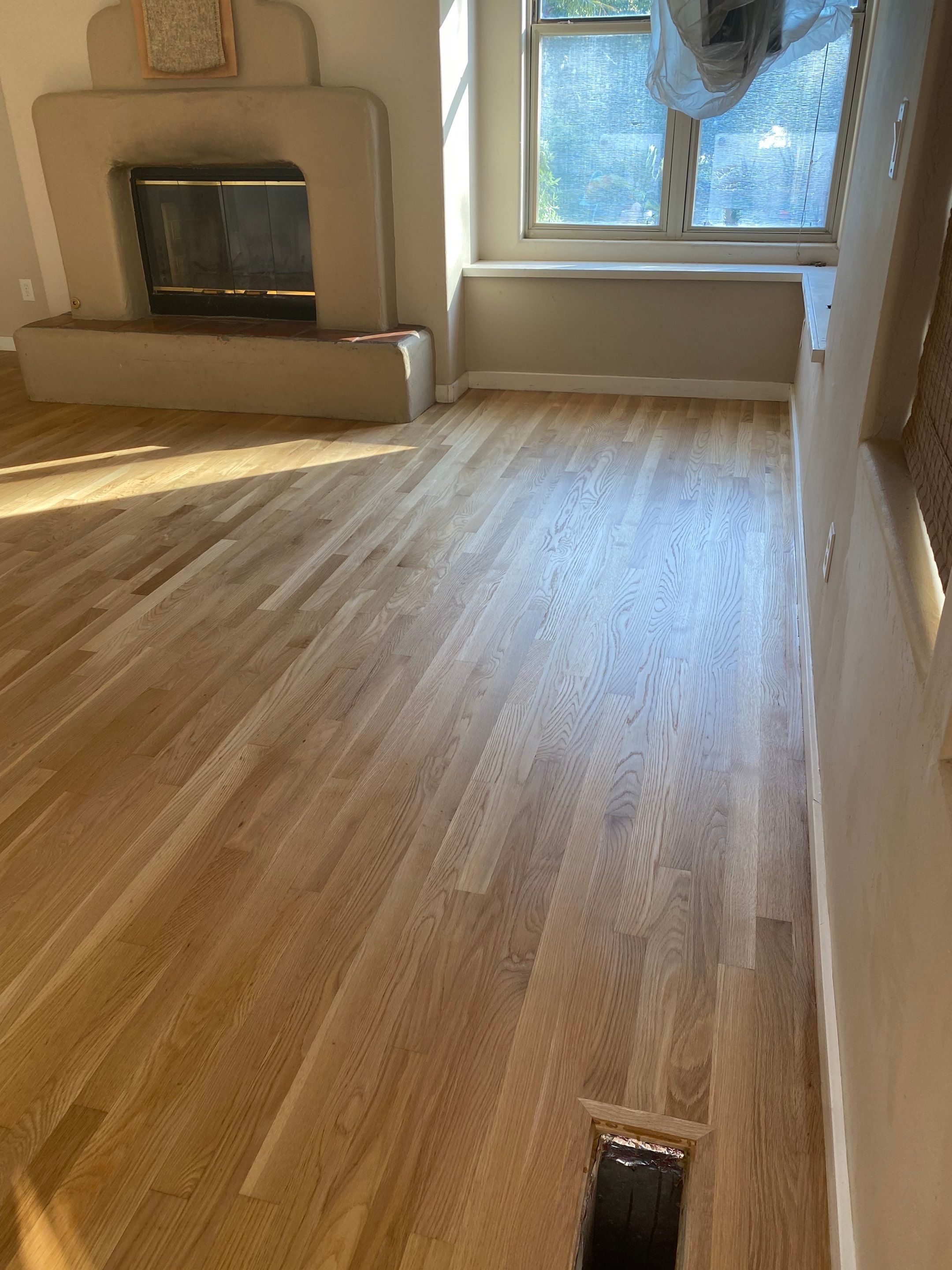 Red Oak Finish and Restore by Footprints Floors South Sacramento