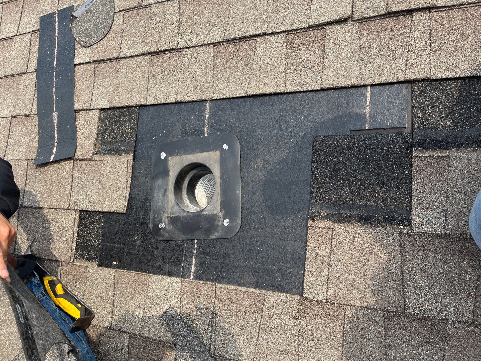 Hail Damage using Owen's Corning Duration (Lifetime) Shingles by Roof Repair Services LLC