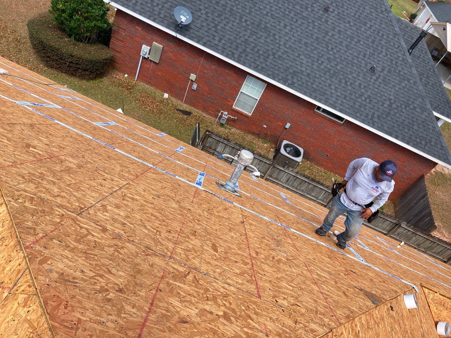 Residential Roofing Installation using Roof Replacement by American Roofing & Construction LLC