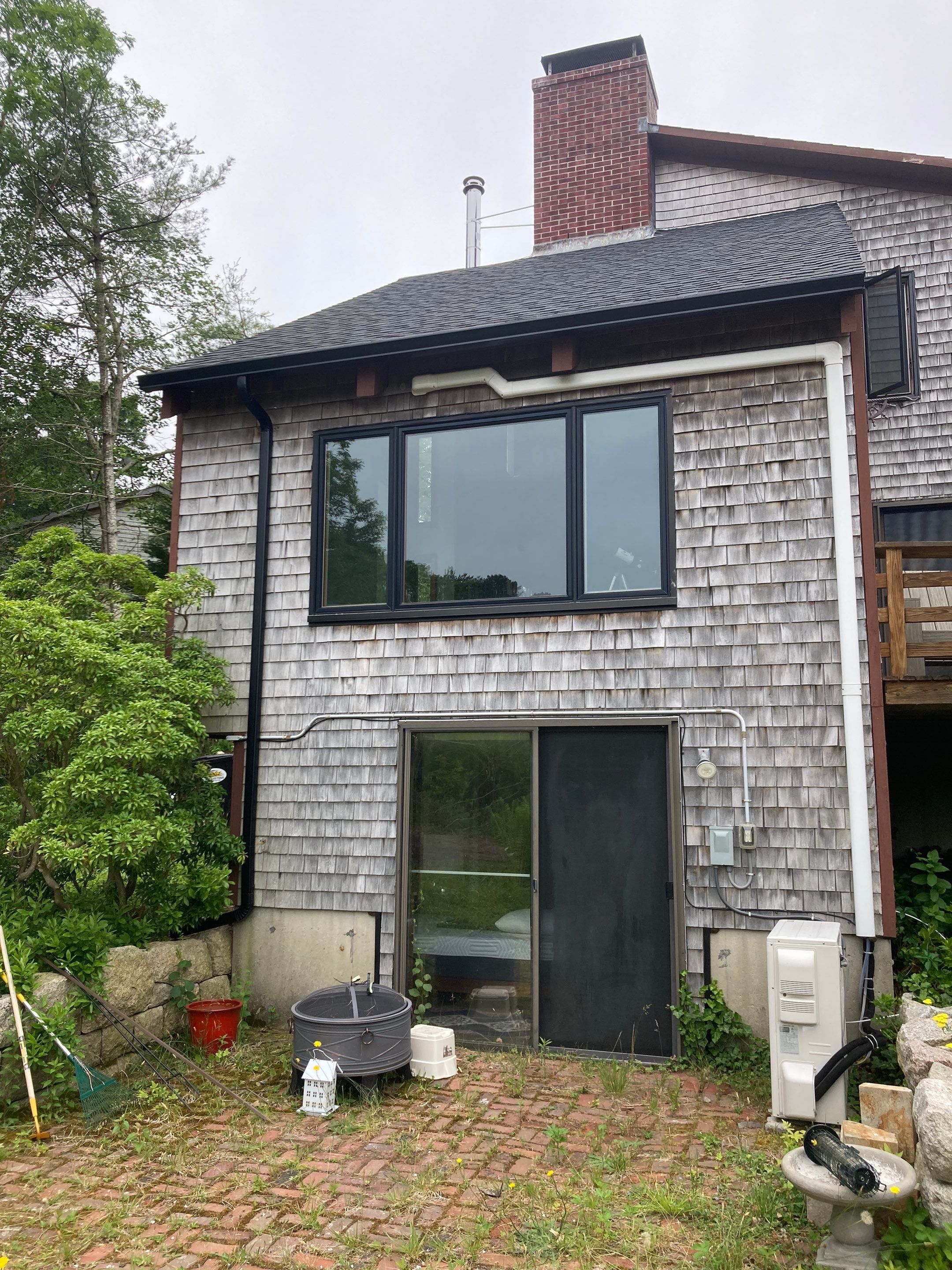 Black Duo Pro Gutter Installation in Wellfleet, MA by Gutter Pro Enterprises