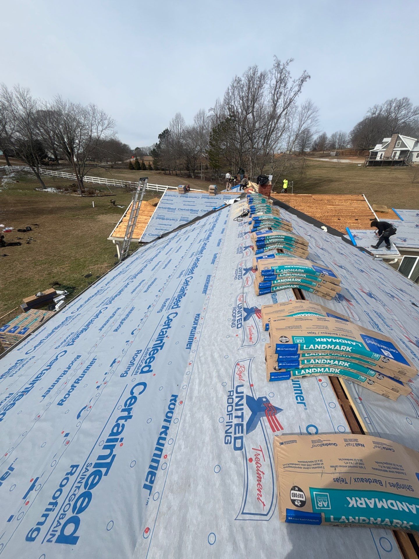 Roof Replacement in Liberty, SC | CertainTeed Landmark Burnt Sienna Architectural Shingles by Roofers LLC