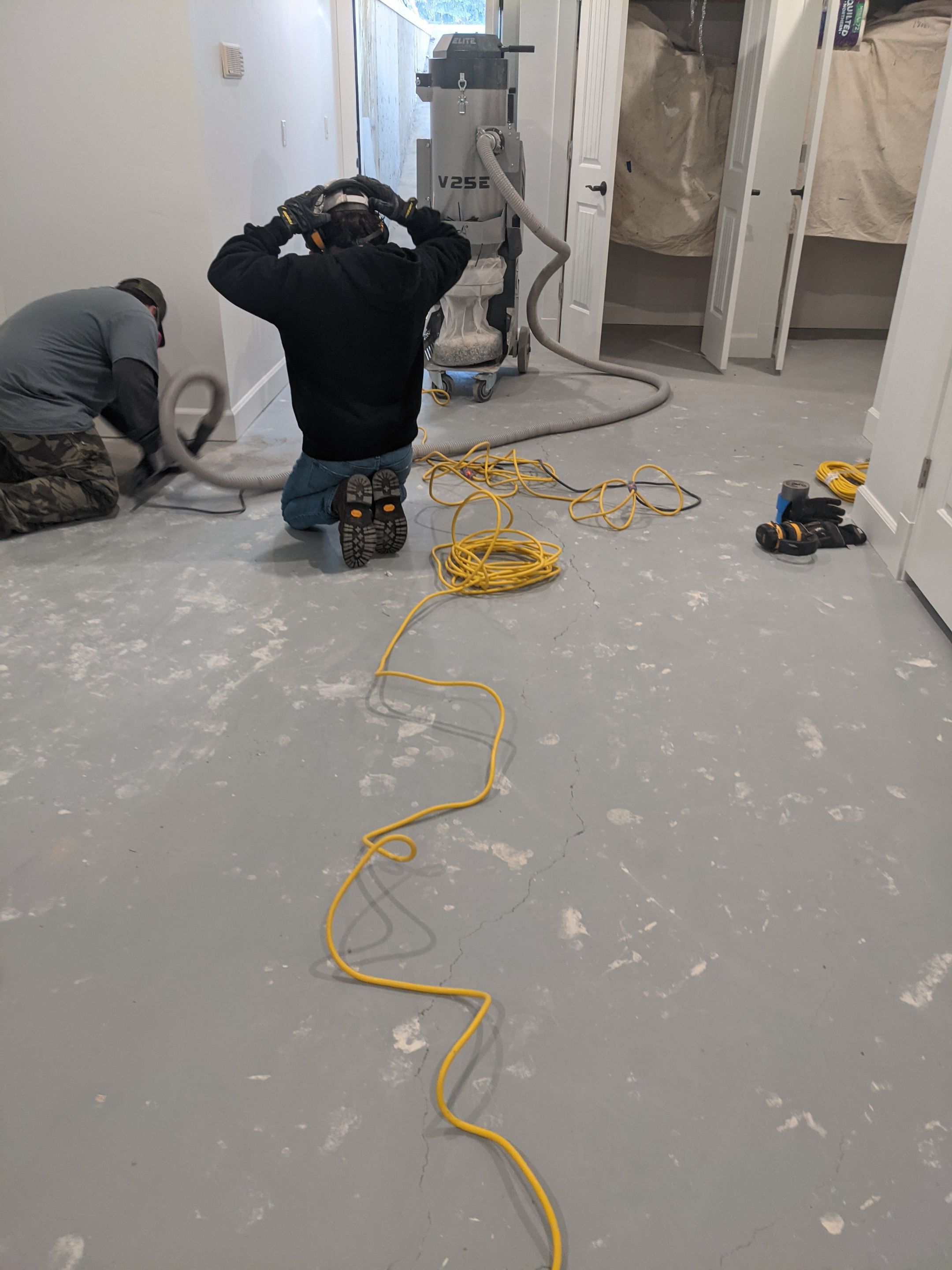 Basement Transformation using Mt Everest by Croc Coatings, LLC