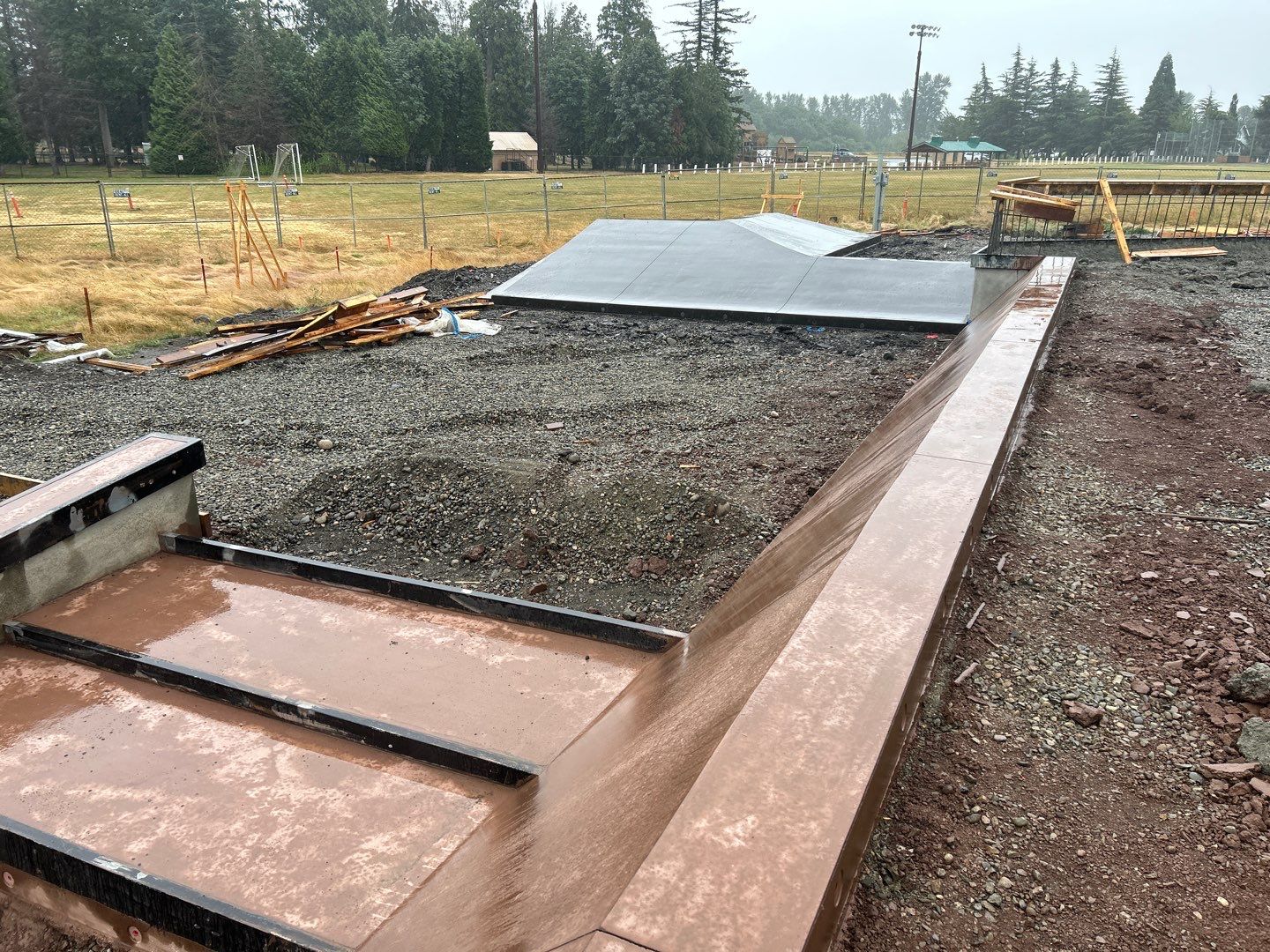 Metalworks Skatepark Construction by Janicki General Contracting