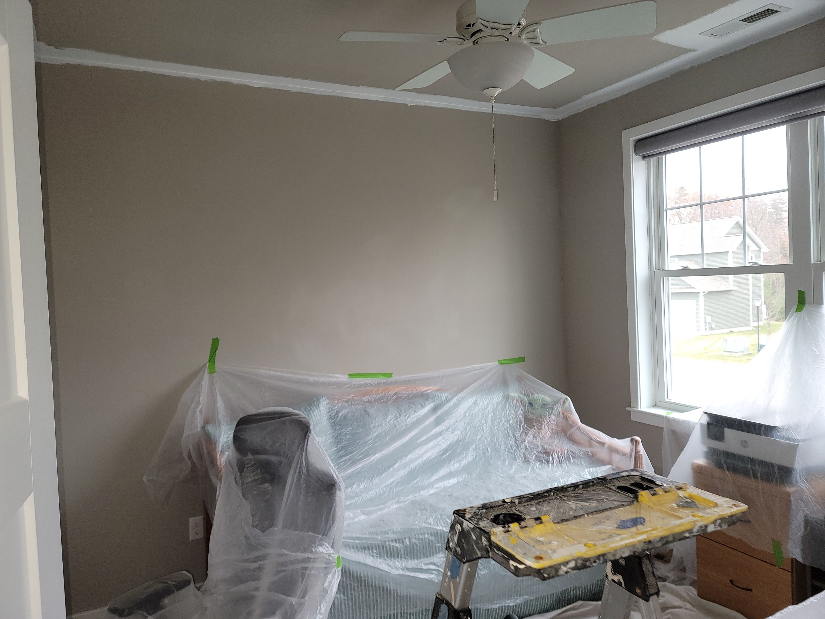 Interior Painting using Benjamin Moore Regal Select by The Persnickety Painters