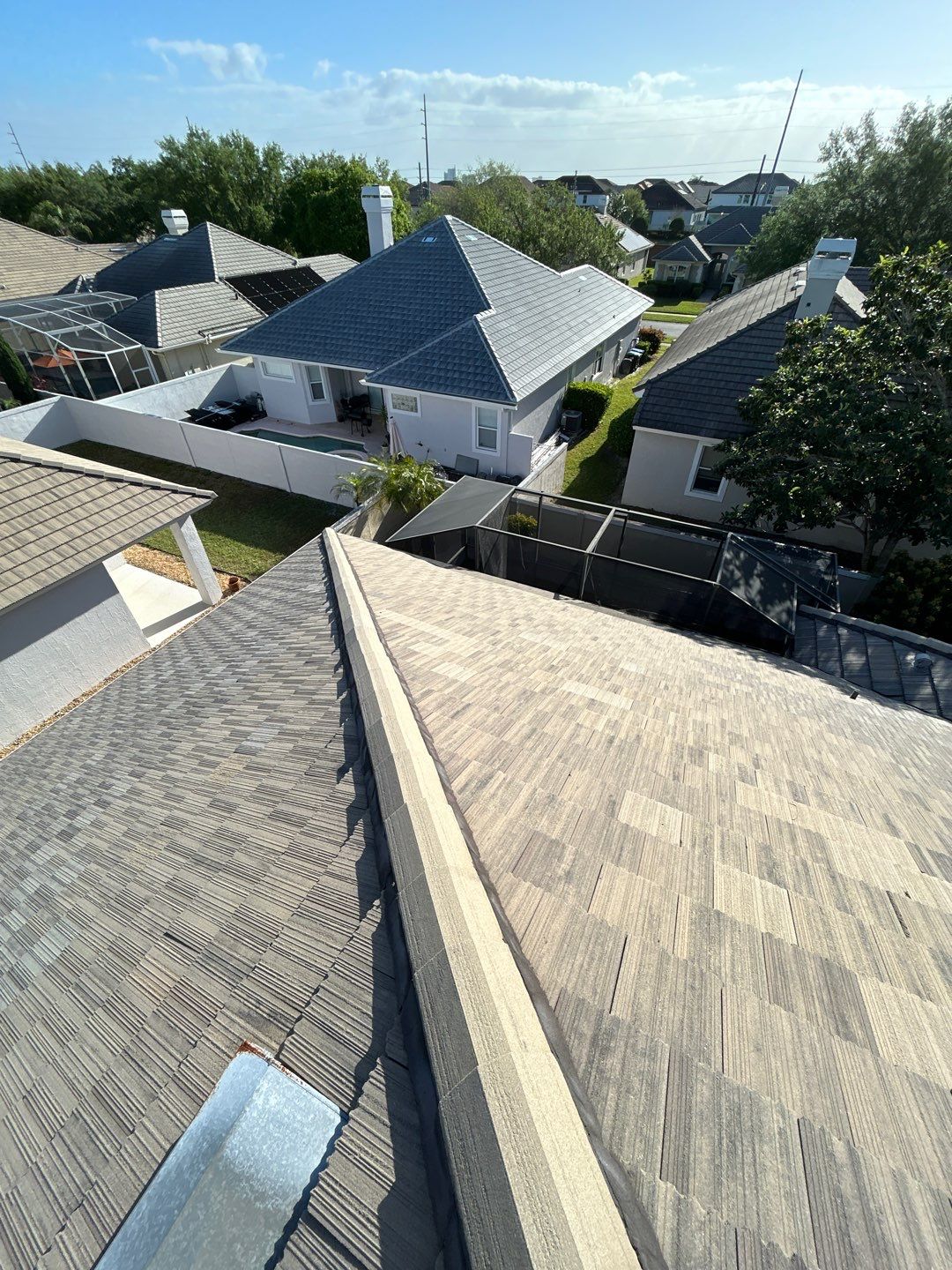 Complete Tile Roof Replacement and Structural Decking Repair in Orlando by Fortified Roofing Solutions Corp.