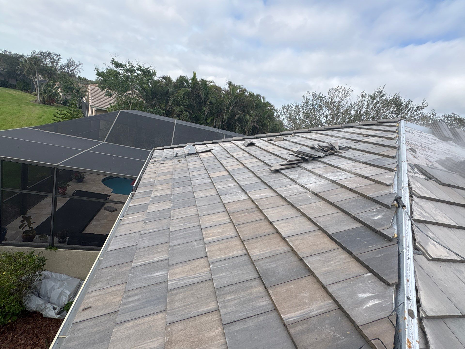 Residential Roofing Installation using roofing tiles from Eagle Roofing Products! by Gopher Roofing