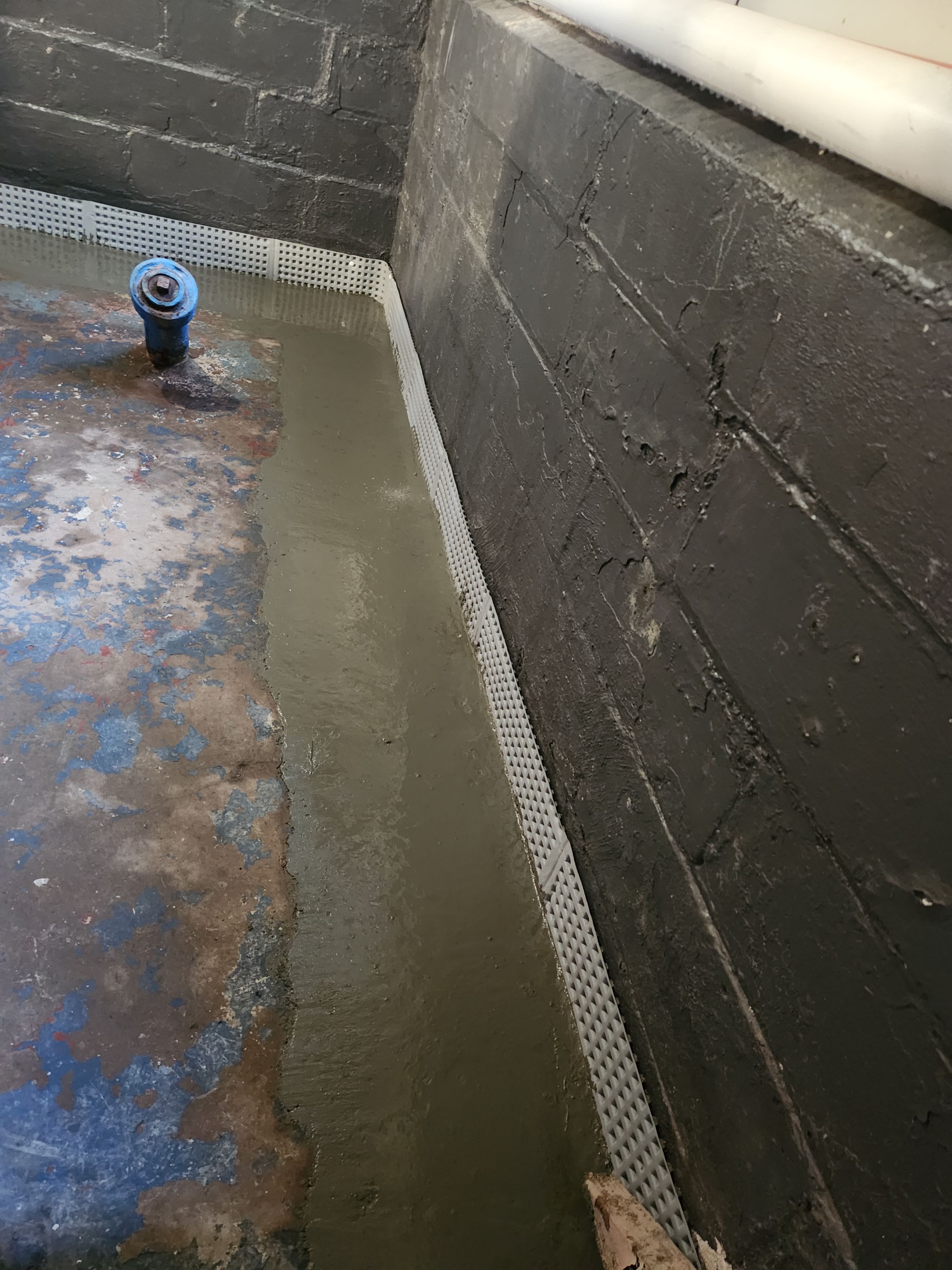 Interior French Drain East Orange NJ by Pure Service Pro, LLC 