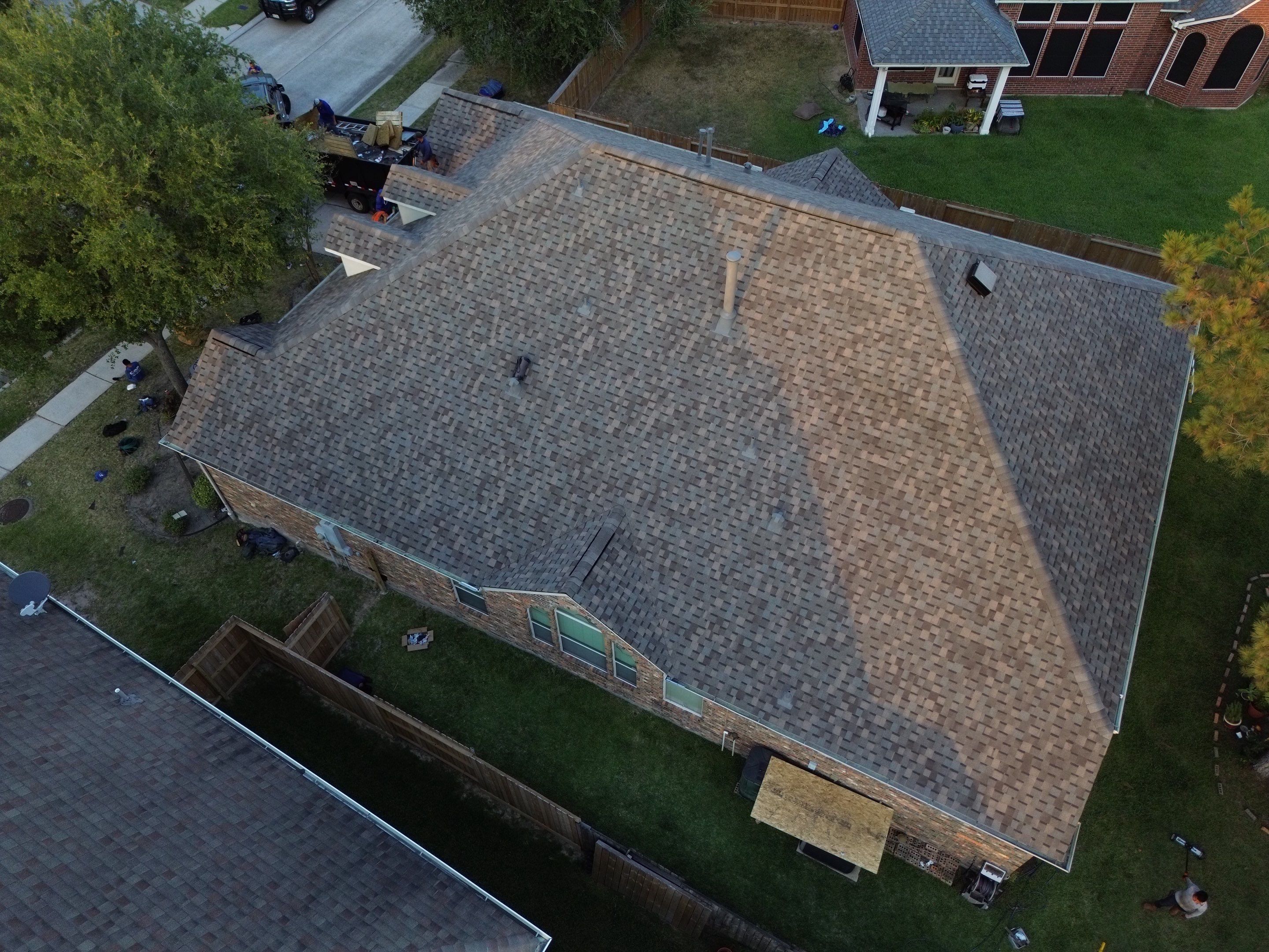 Roof Remplacement with Atlas shingles by CAP Roofing and Construction LLC