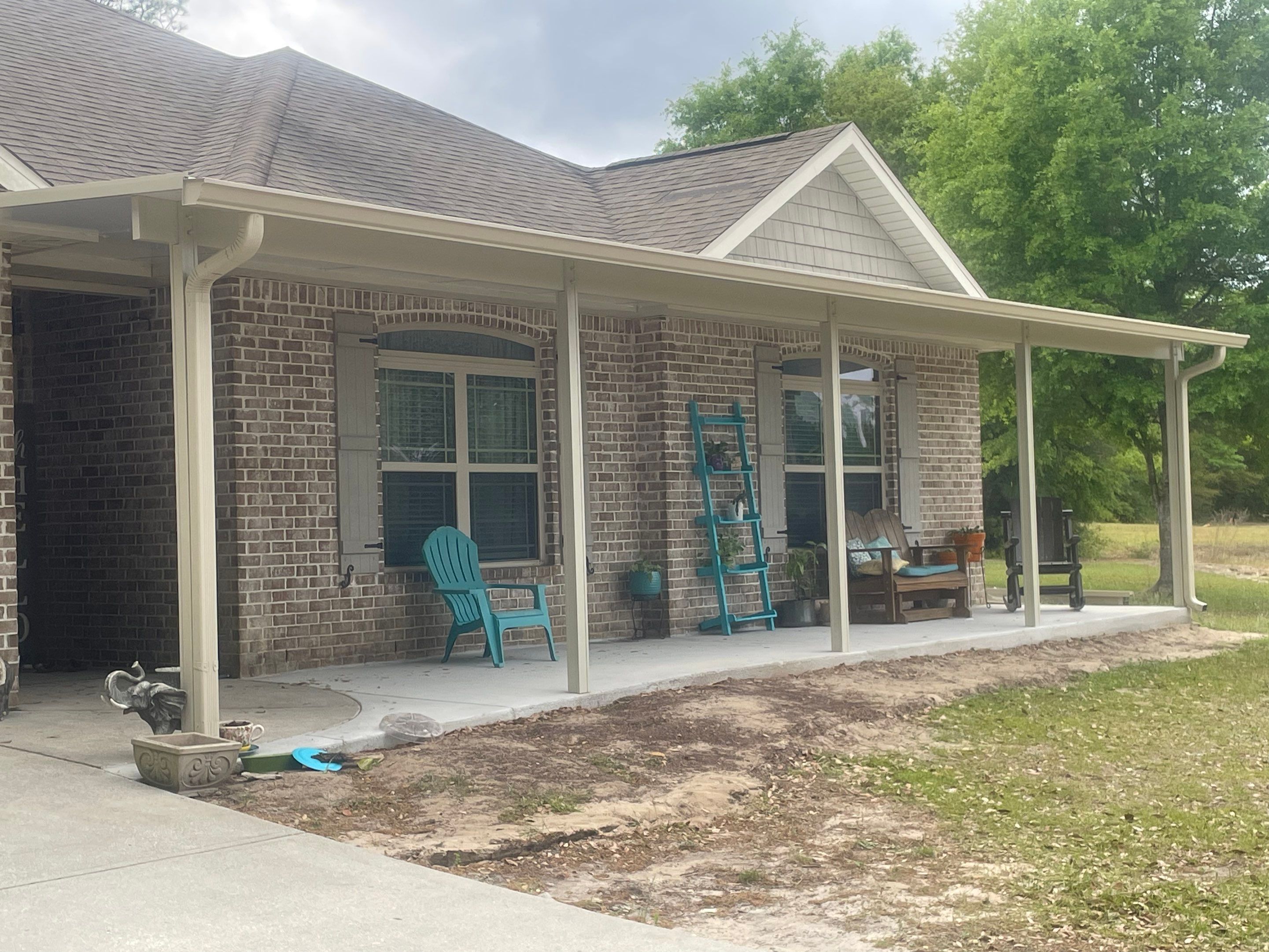 Patio Cover & Screen Room w/Vinyl 4-Tracks by Titan Sunrooms