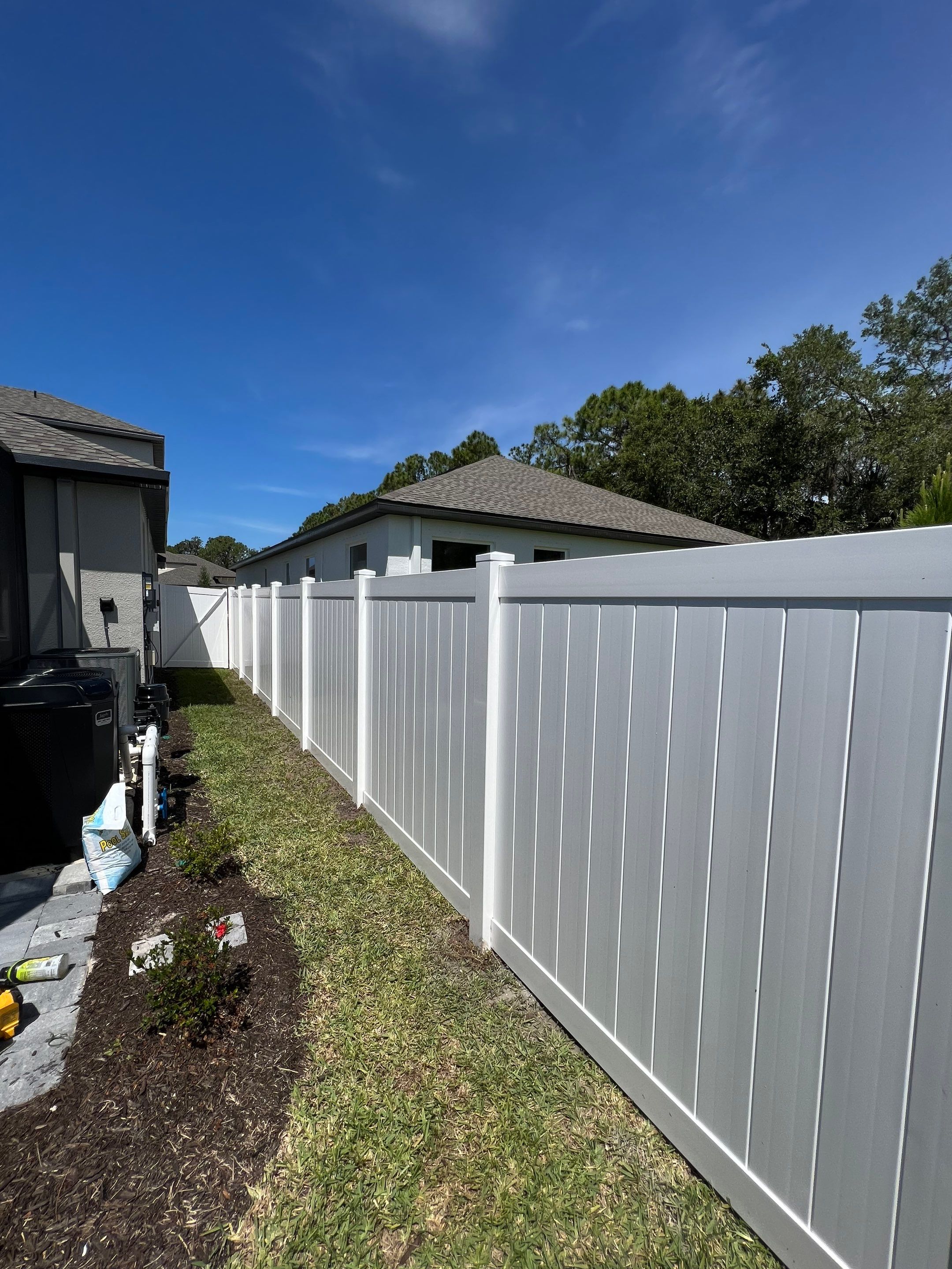 Vinyl Fence Installation using Vinyl Privacy Fence  by Asap fence and gates, LLC