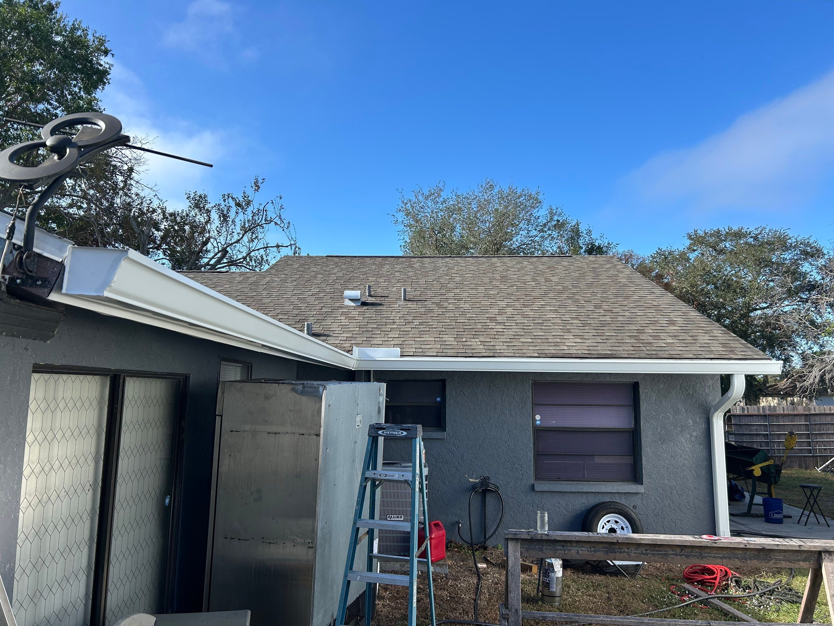 Gutter Flashing Repair in Sarasota FL by Gutter Professors