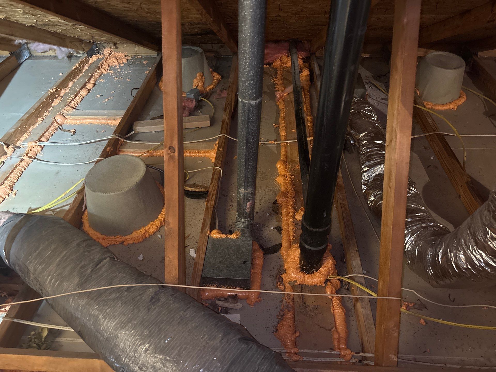 Improved attic access and insulation upgrade in Gibsonia, PA 15044 by Home Environment Solutions