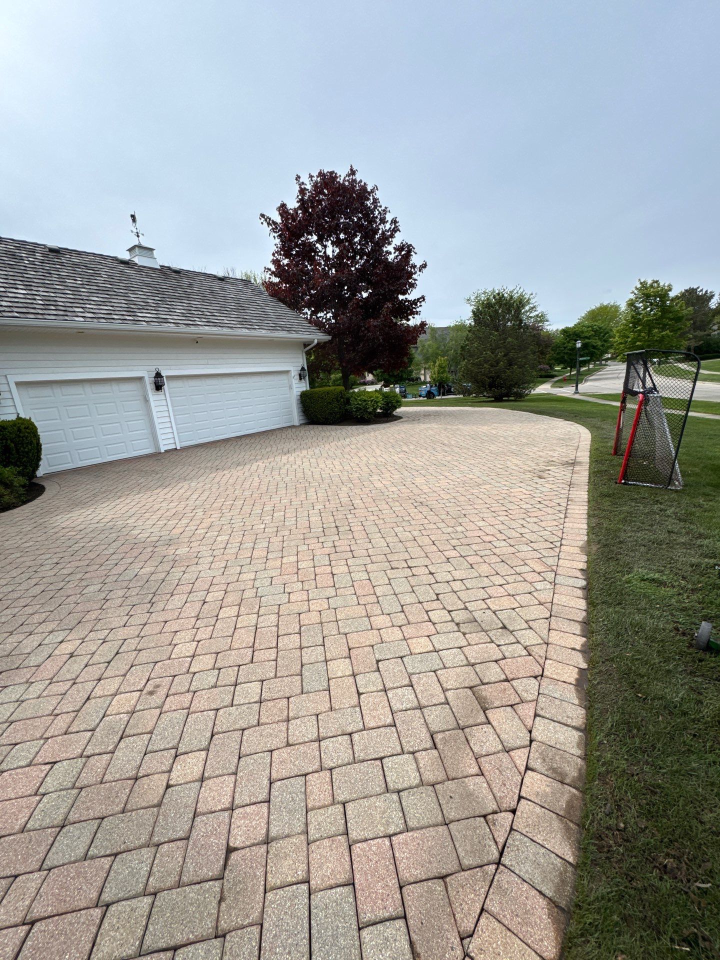 Project in Libertyville by Simmons Power & Soft Washing