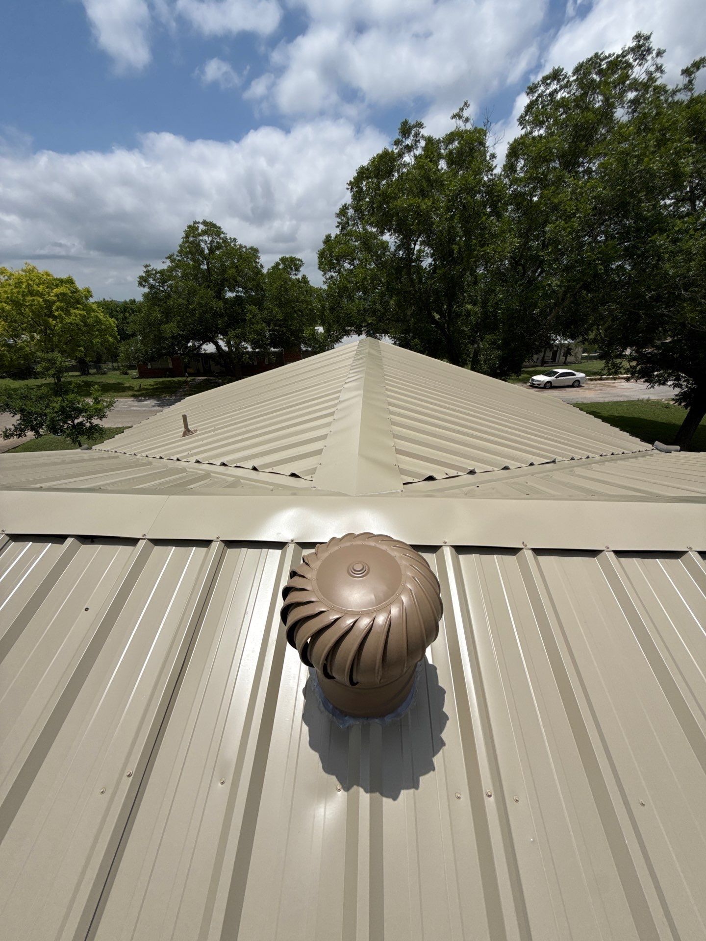 Residential Metal Roof Replacement and Custom Fascia Repair in Kerrville by Rich the Roofer LLC