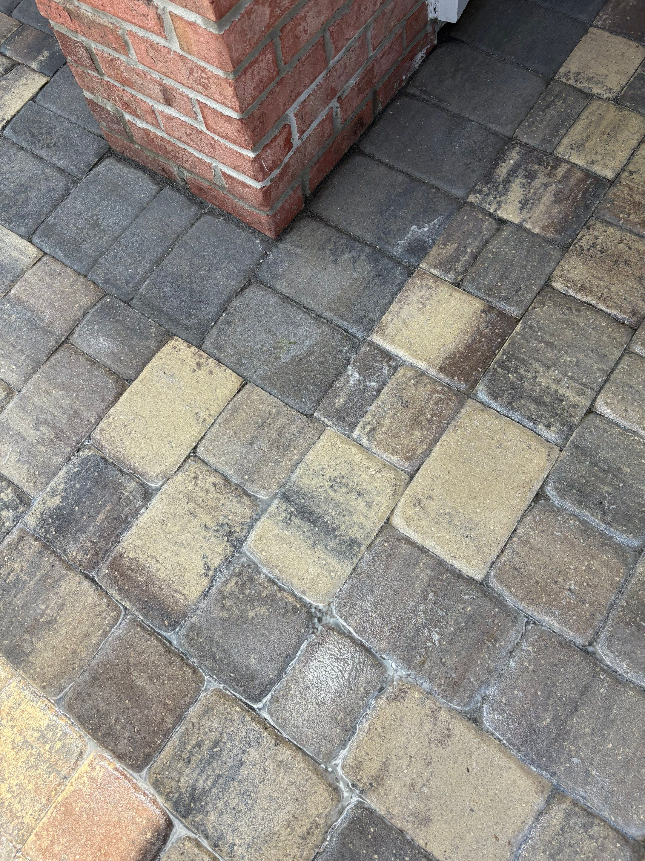 Pavers using Concrete Sealant by DuraSeal