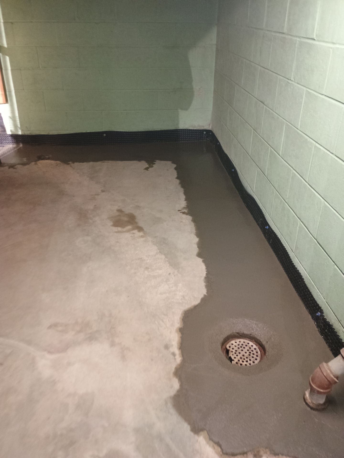 Helping Dan Get Going on His Remodel by Waterproofing Northeast