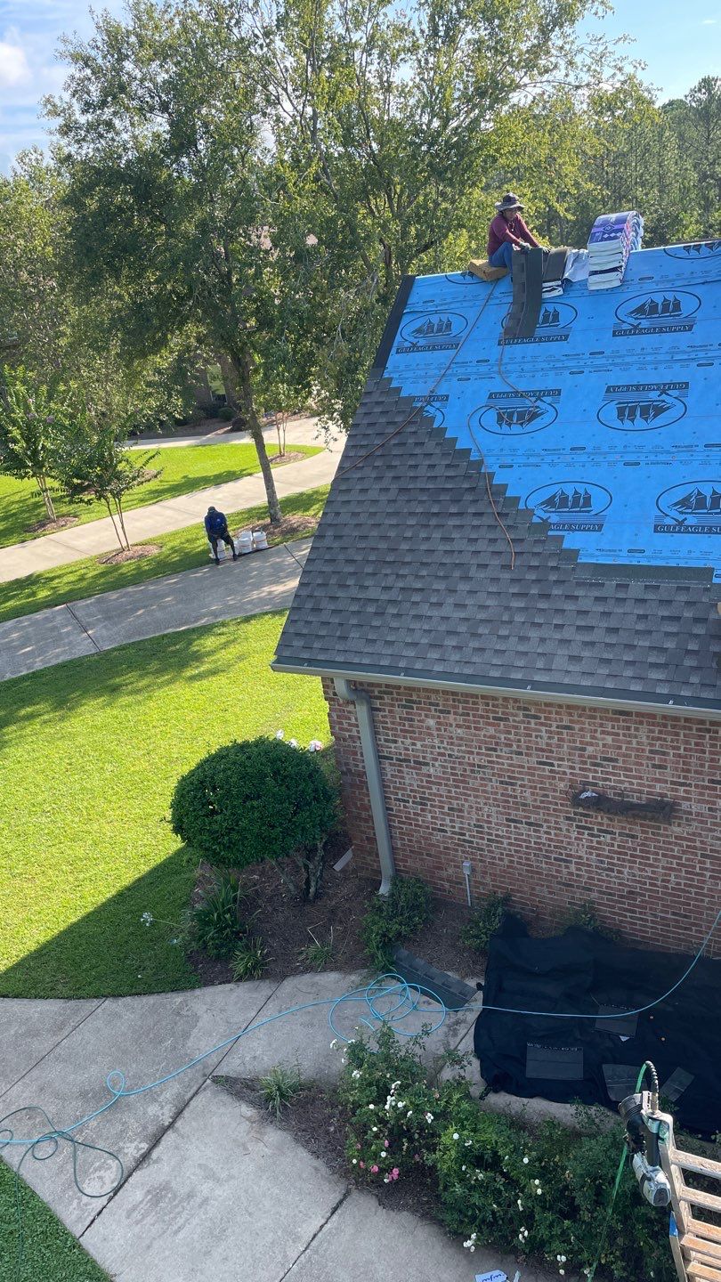 Residential Roofing Repair using Roof Replacement by American Roofing & Construction LLC