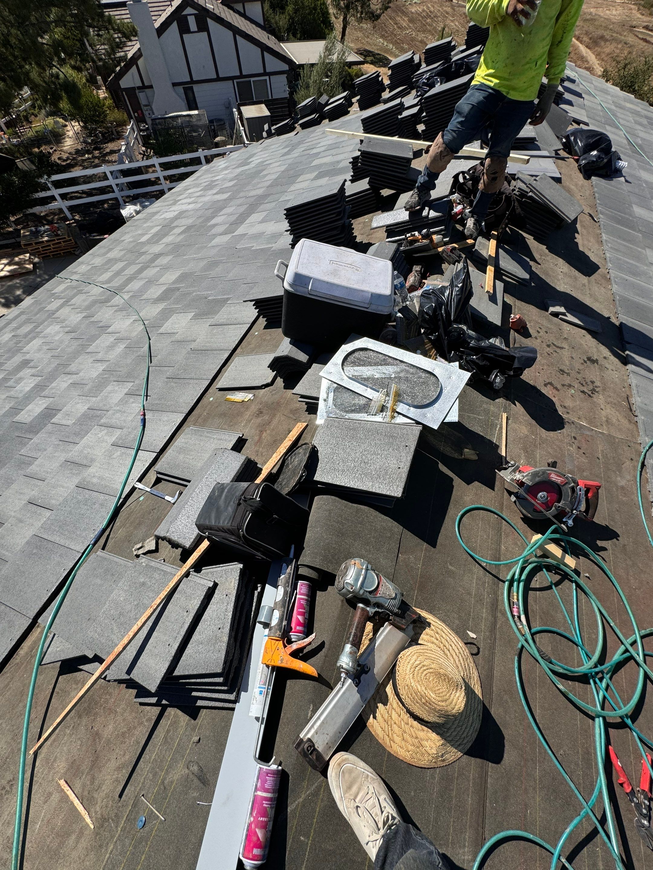 Complete Concrete Tile Roof Replacement and Decking Upgrade by Reliable Roofing San Diego Inc.